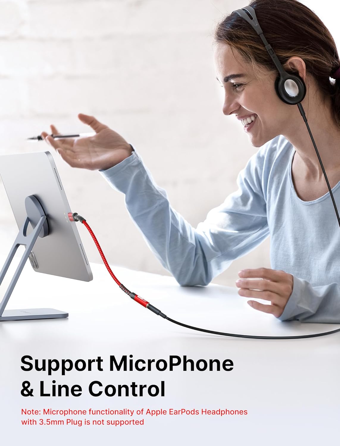 Thumbnail 2 de JSAUX USB C to 3.5mm Headphone Jack Adapter: DAC‑powered audio on USB‑C devices