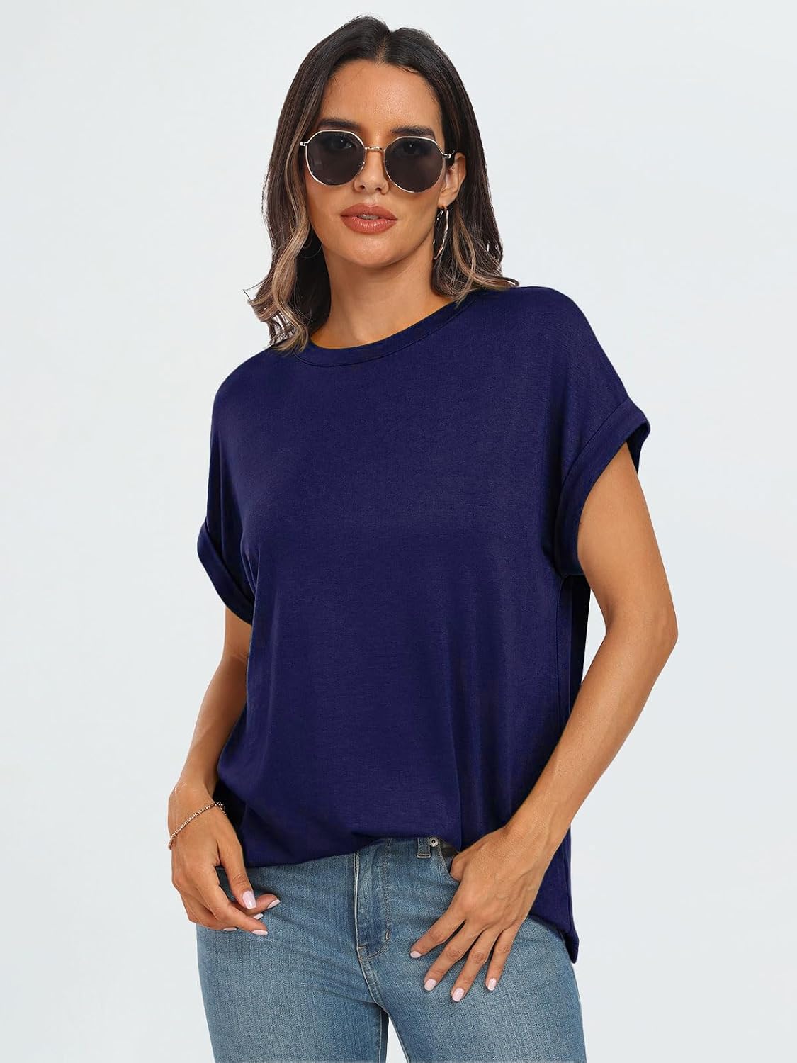 Detalle 2 de Cuptacc Tshirt Oversize Sommer Damen