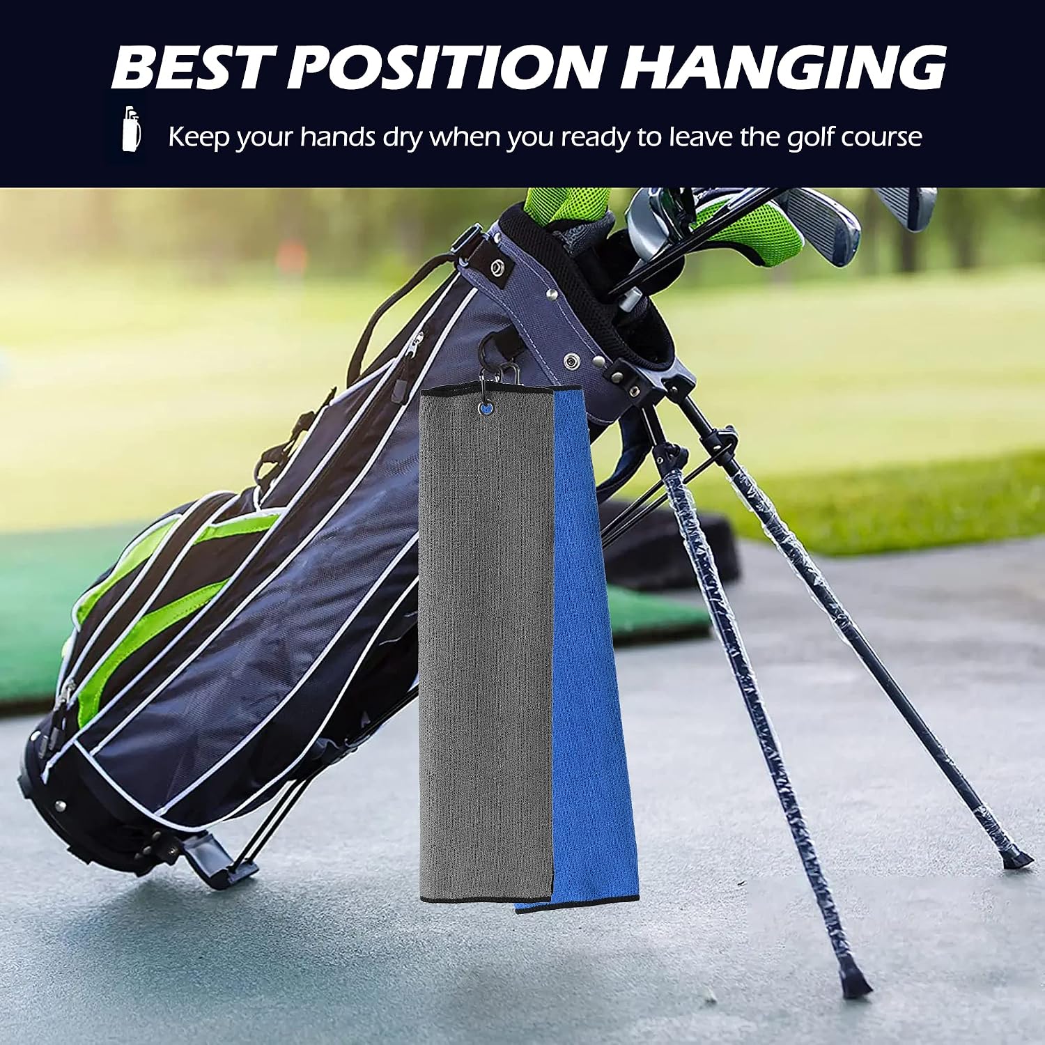 Detalle 1 de Mile High Life Microfiber Golf Towel
