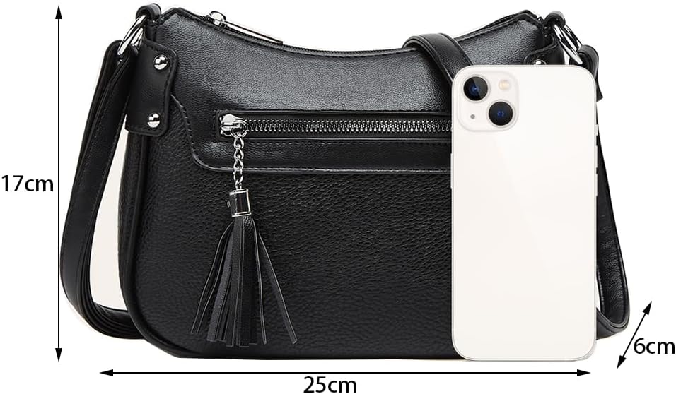Thumbnail 5 de Woman Cross Shoulder Bag Small Crossbody Purse – Lightweight, Multi-Pocket Day-to-Day Carry