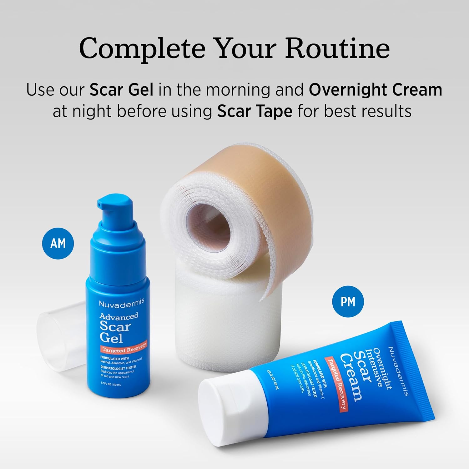 Thumbnail 6 de NUVADERMIS Scar Gel: Advanced Scar Cream for Surgical and Acne Scars