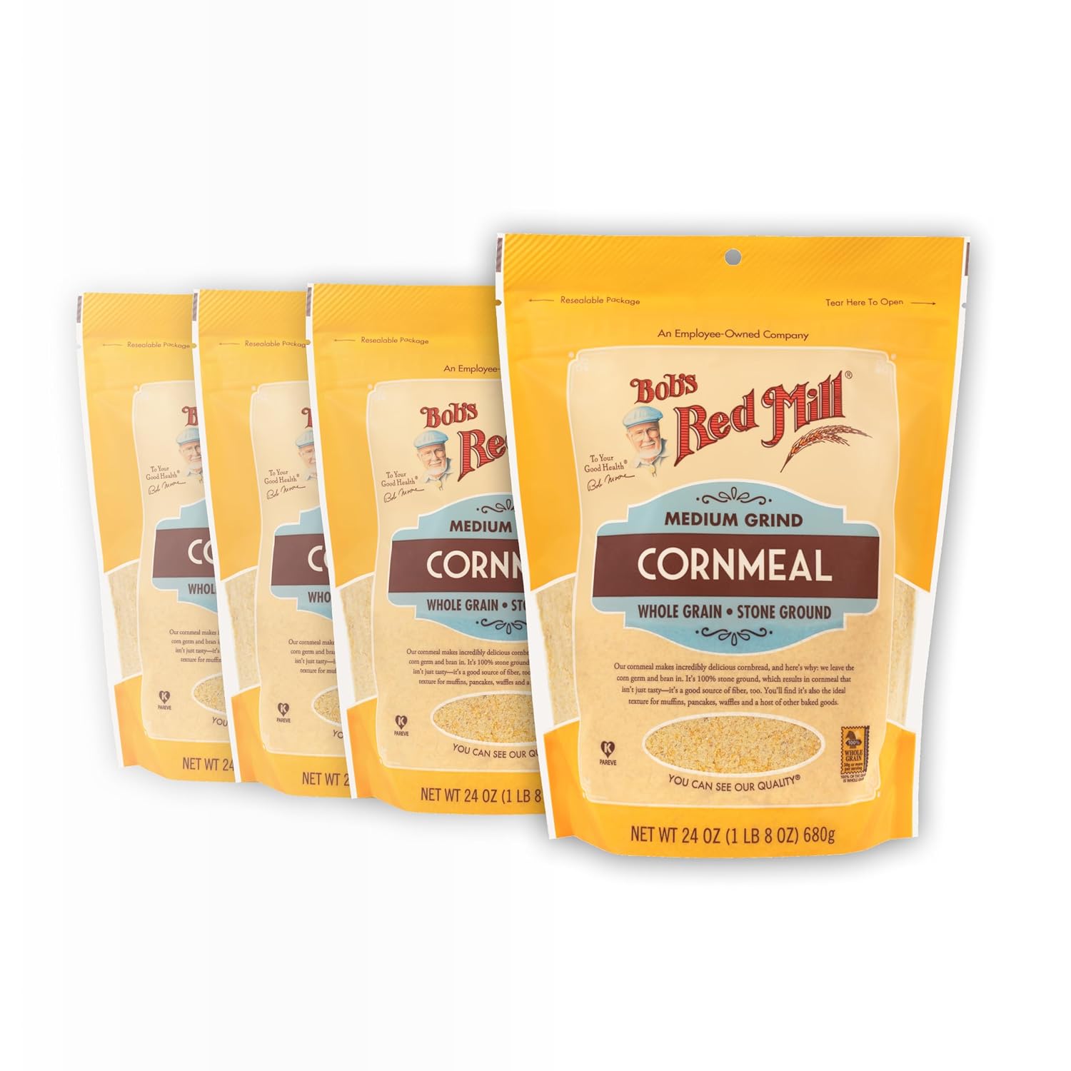 Detalle de Bob's Red Mill Cornmeal 24 oz