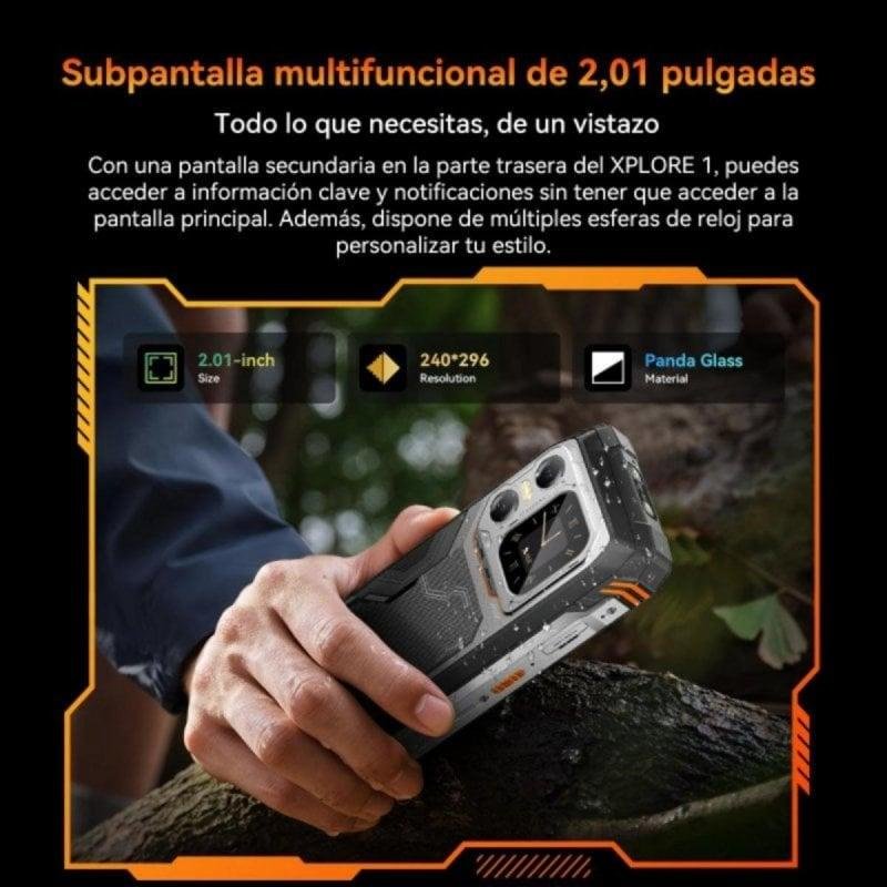 Thumbnail 2 de Blackview XPLORE 1 5G (12GB/256GB) pantalla 6,78" visión nocturna naranja
