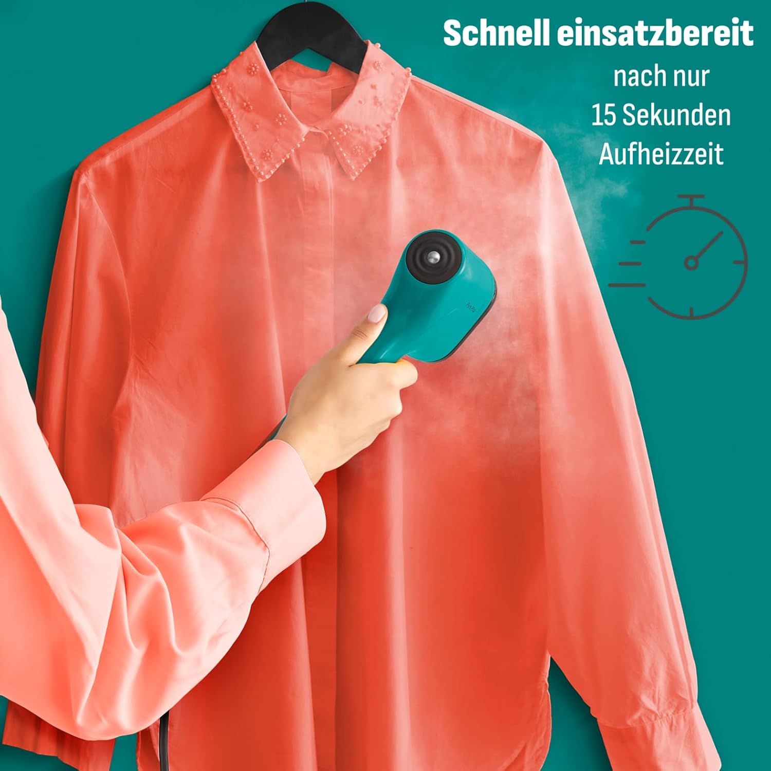 Thumbnail 6 de Tefal DT2024 Pure Pop Dampfbürste (1300 W) – kompakt mit 70-ml-Wassertank