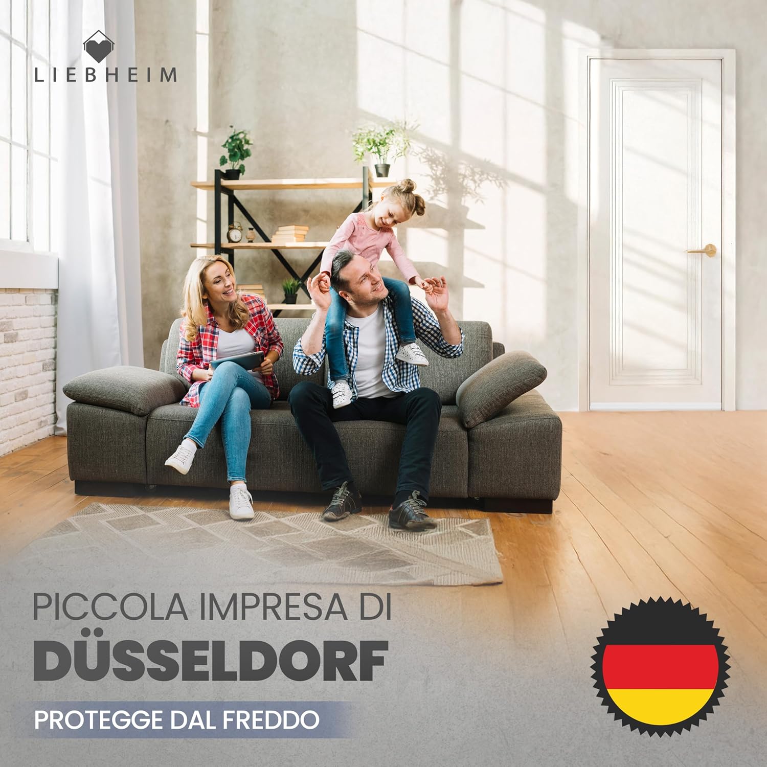 Thumbnail 6 de LIEBHEIM paraspifferi sottoporta e guarnizione porta (1 pezzo) bianco