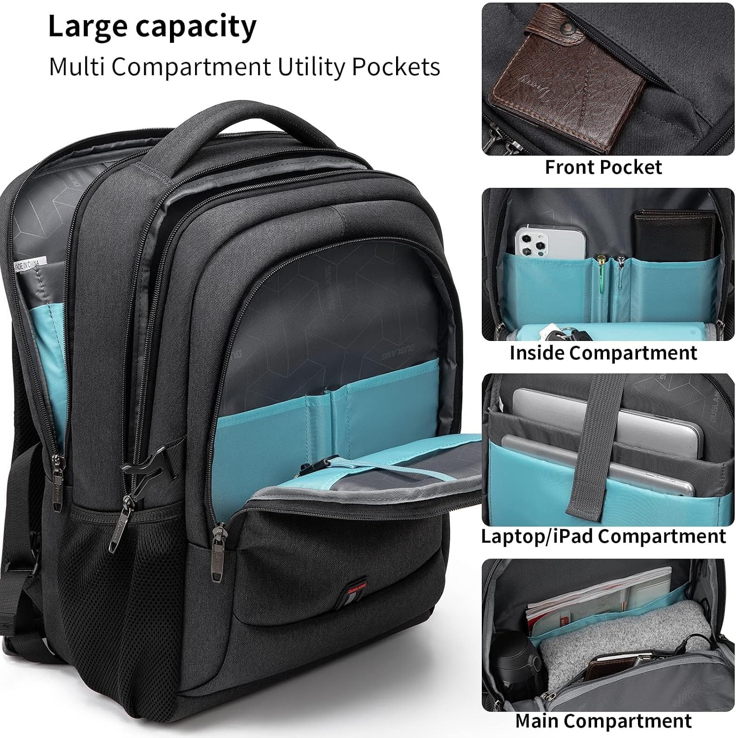 Thumbnail 1 de DUSLANG 17 Inch Laptop Backpack
