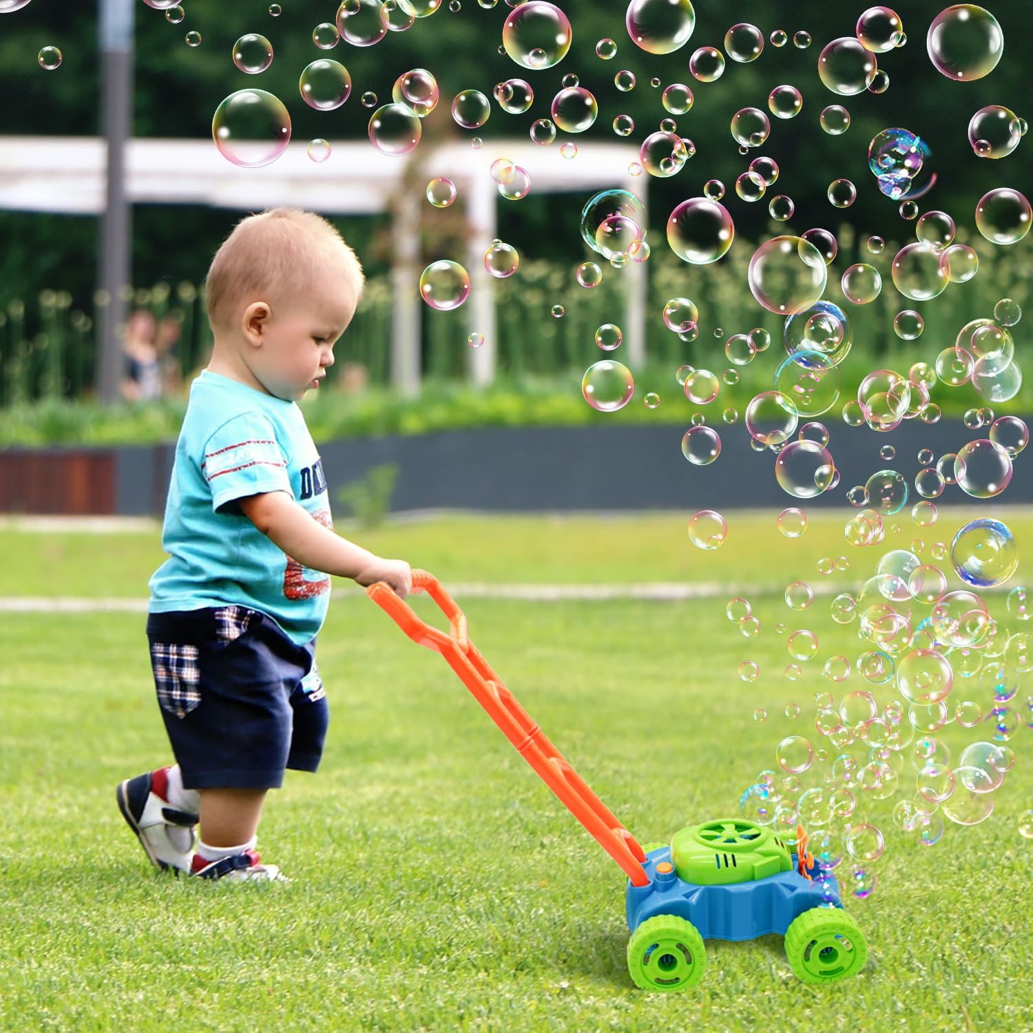 Detalle 2 de Lydaz Bubble Lawn Mower 1-3