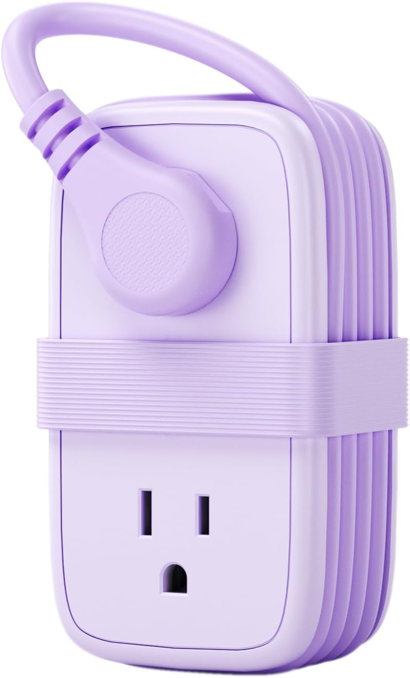 Detalle de NTONPOWER Travel Power Strip 4 Outlets 3 USB