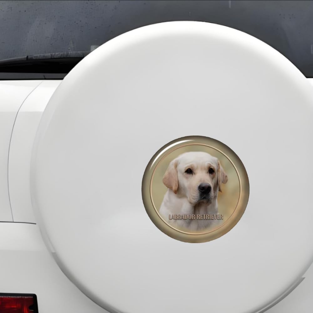 Thumbnail 4 de Labrador Retriever Autoaufkleber Reflektierend 15–25 cm
