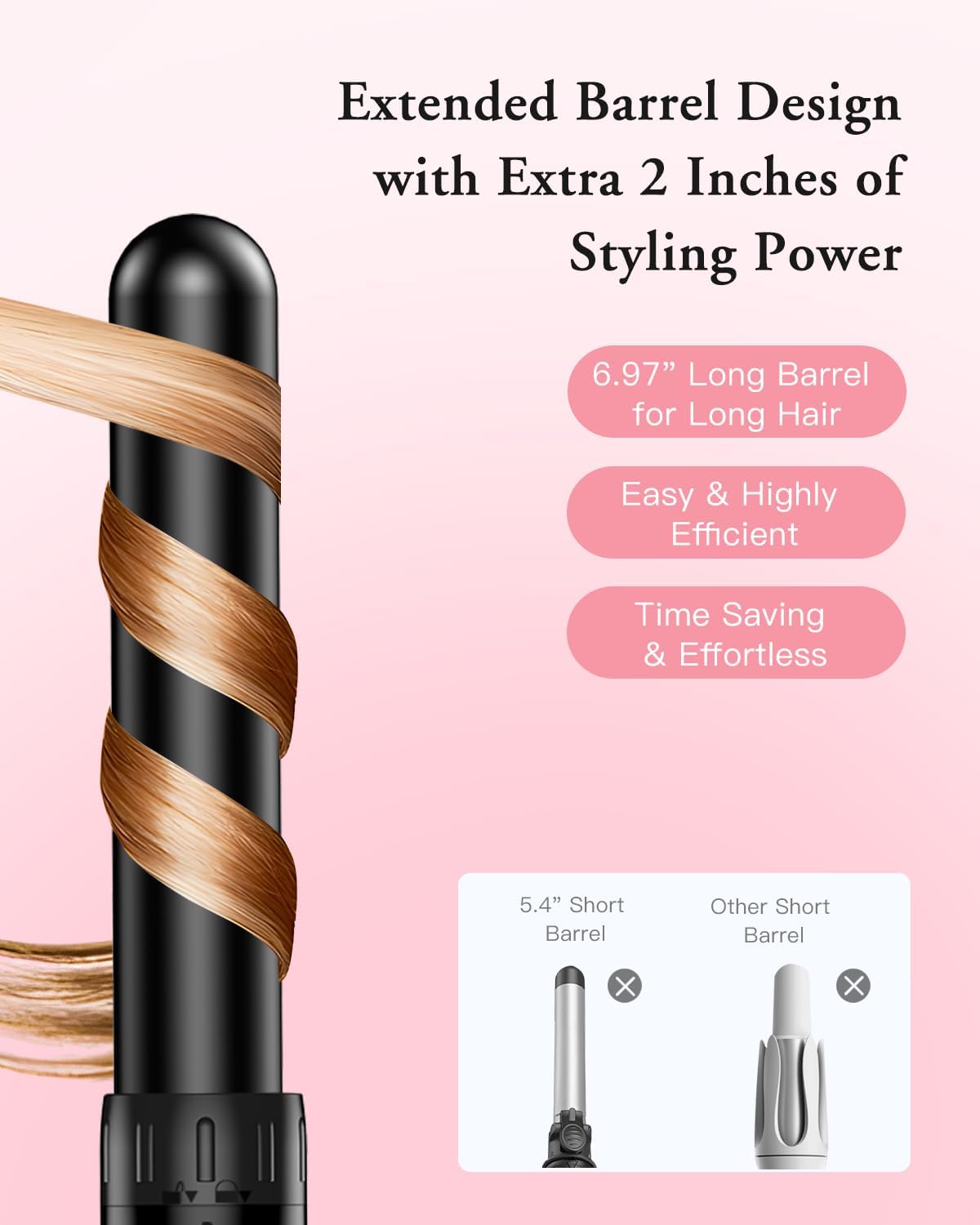 Detalle de BESTOPE PRO 6-in-1 set per capelli 10–32 mm 🎀