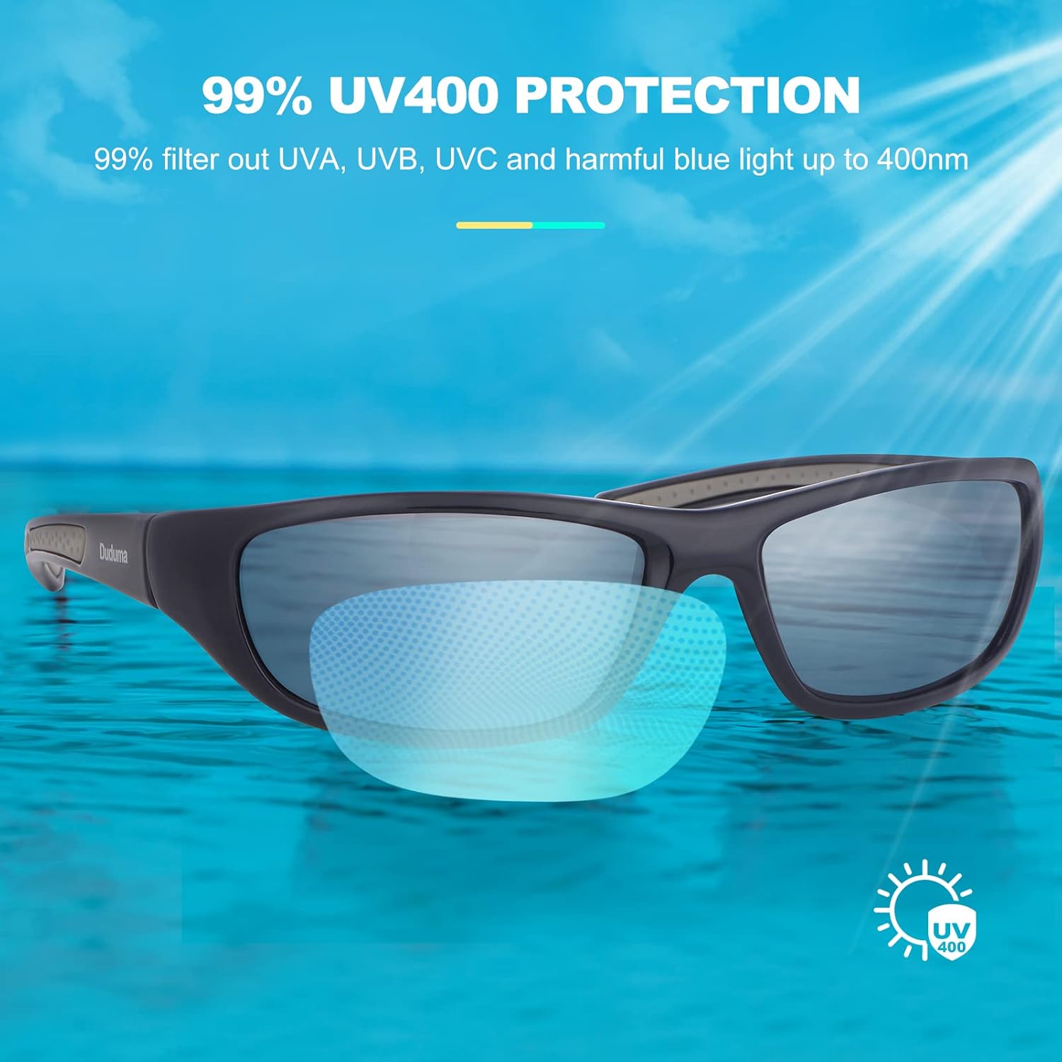 Thumbnail 1 de Duduma Sonnenbrille Herren Polarisiert – UV400 Schutz, Leichtgewicht, Sport- und Freizeitbrille