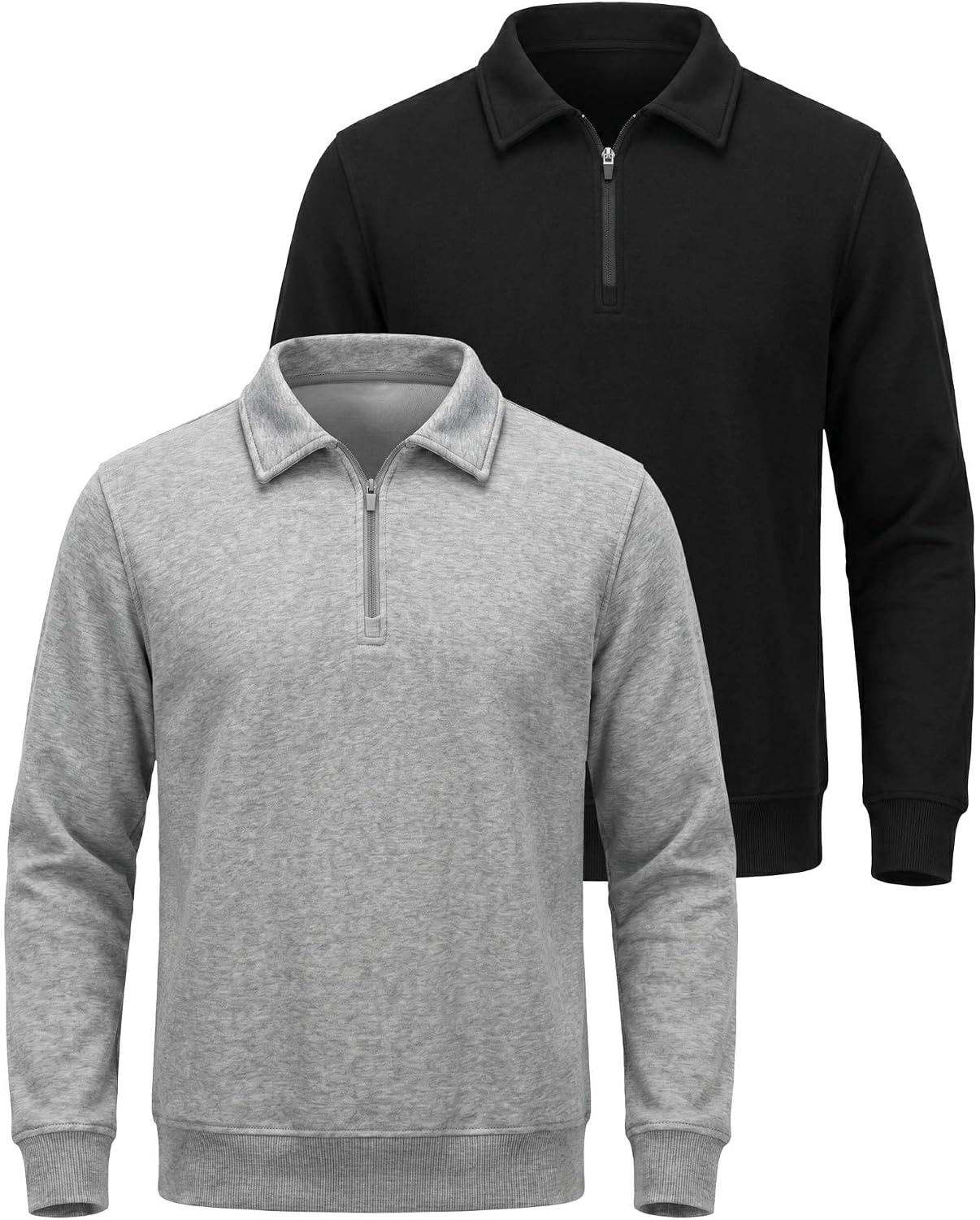 Thumbnail 6 de Men's Quarter-Zip Pullover 2-Pack