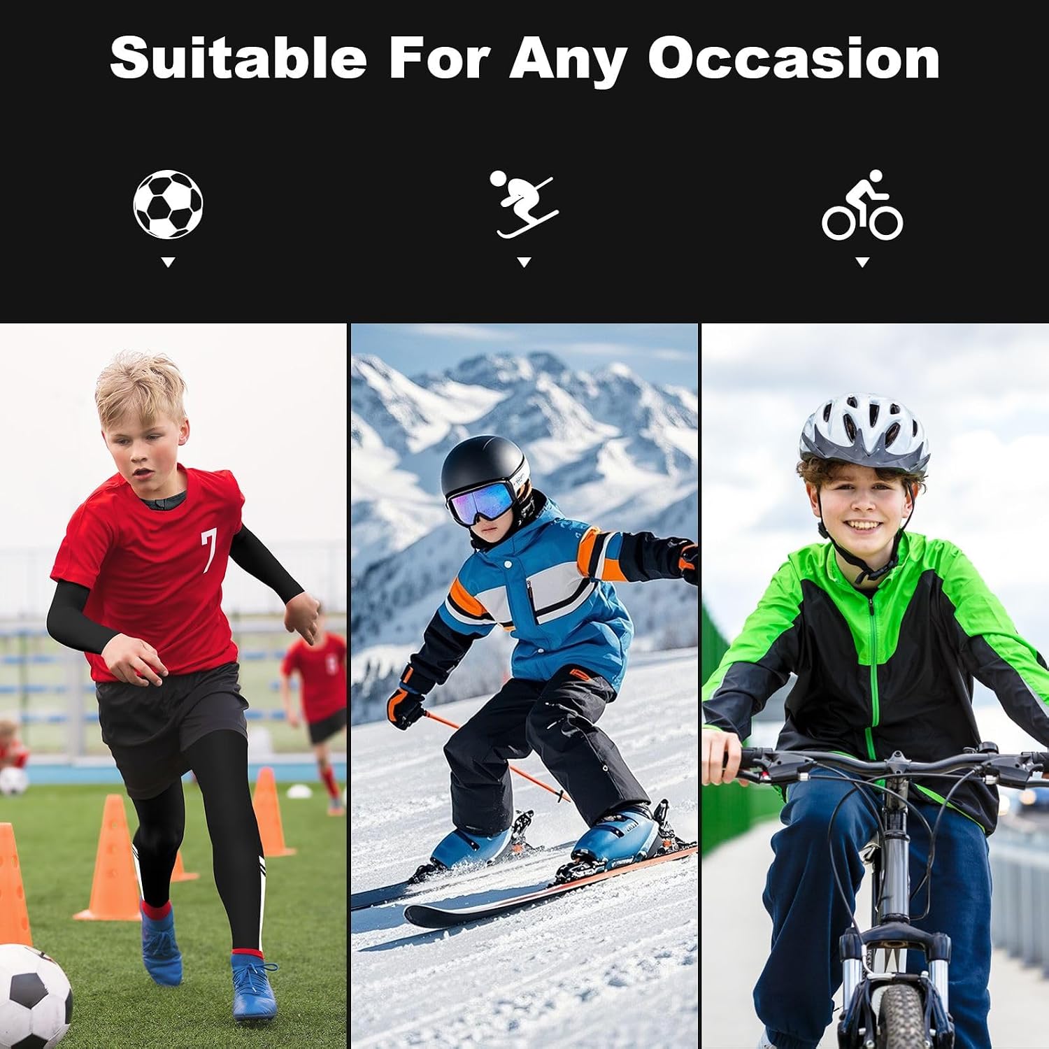Thumbnail 5 de Giyim Kids Thermal Base Layer Set for Football 🏈