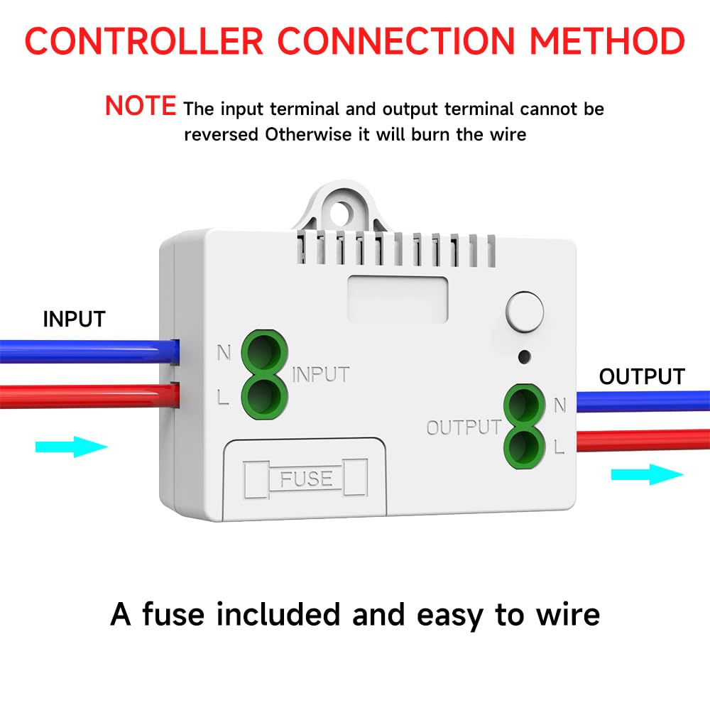 Thumbnail 5 de Cerhot EU Self Powered Wireless Light Switch Kit – 1Gang, 433MHz, No Wiring, No Battery