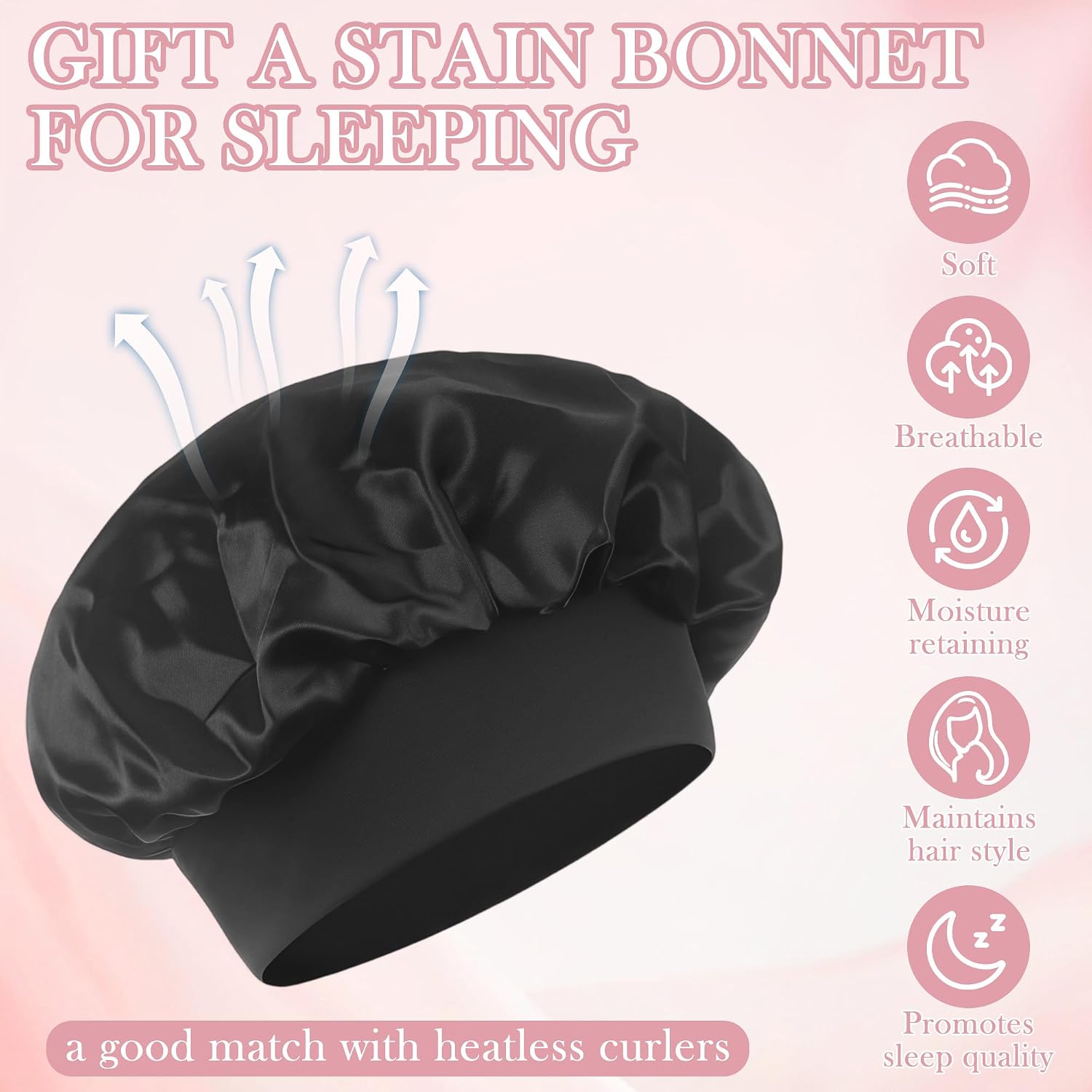 Detalle 2 de Heatless Hair Curlers, 55-inch