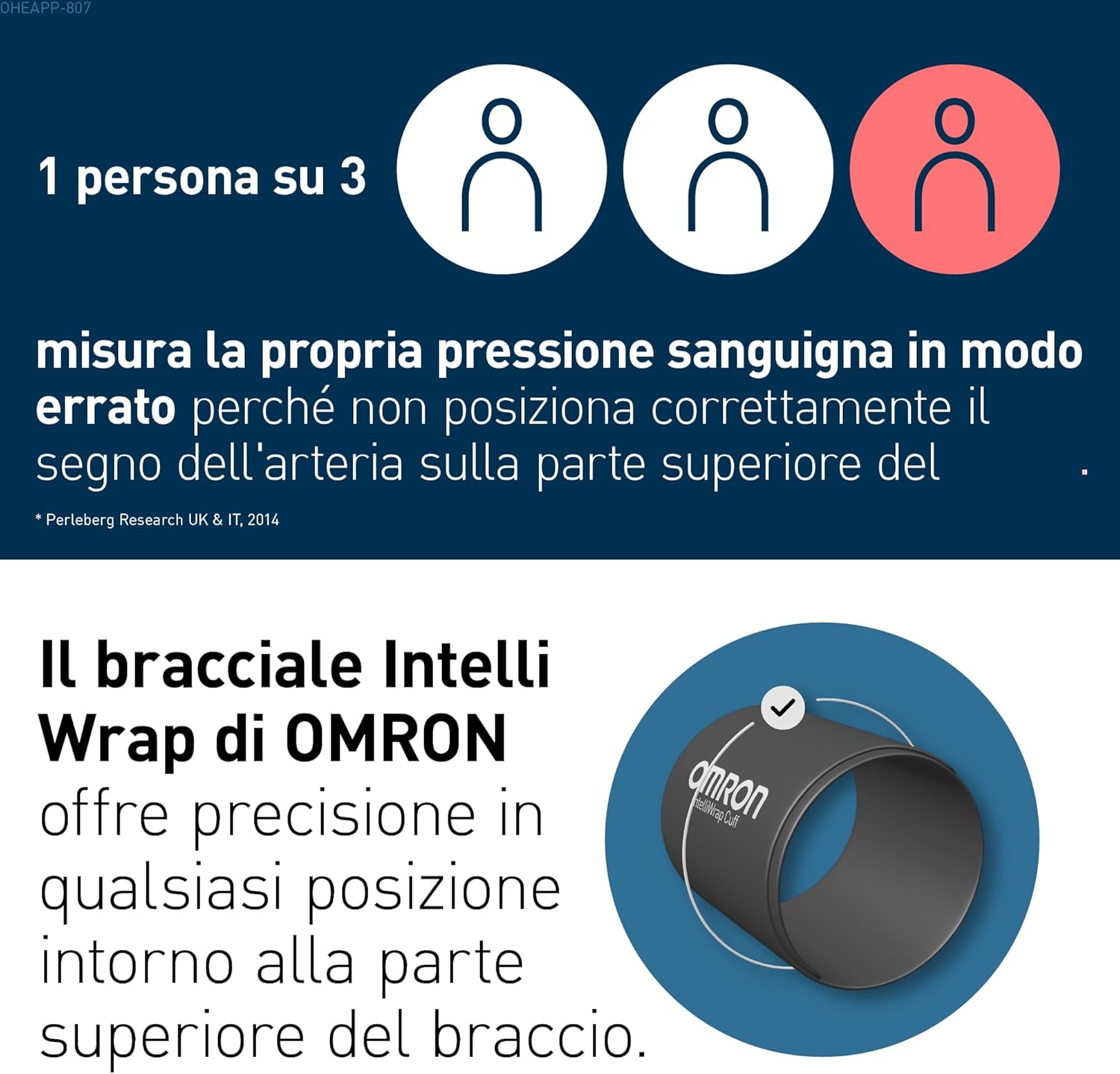 Detalle de OMRON X3 Comfort AFib: Sfigmomanometro da braccio con rilevamento AFib e Intelli Wrap