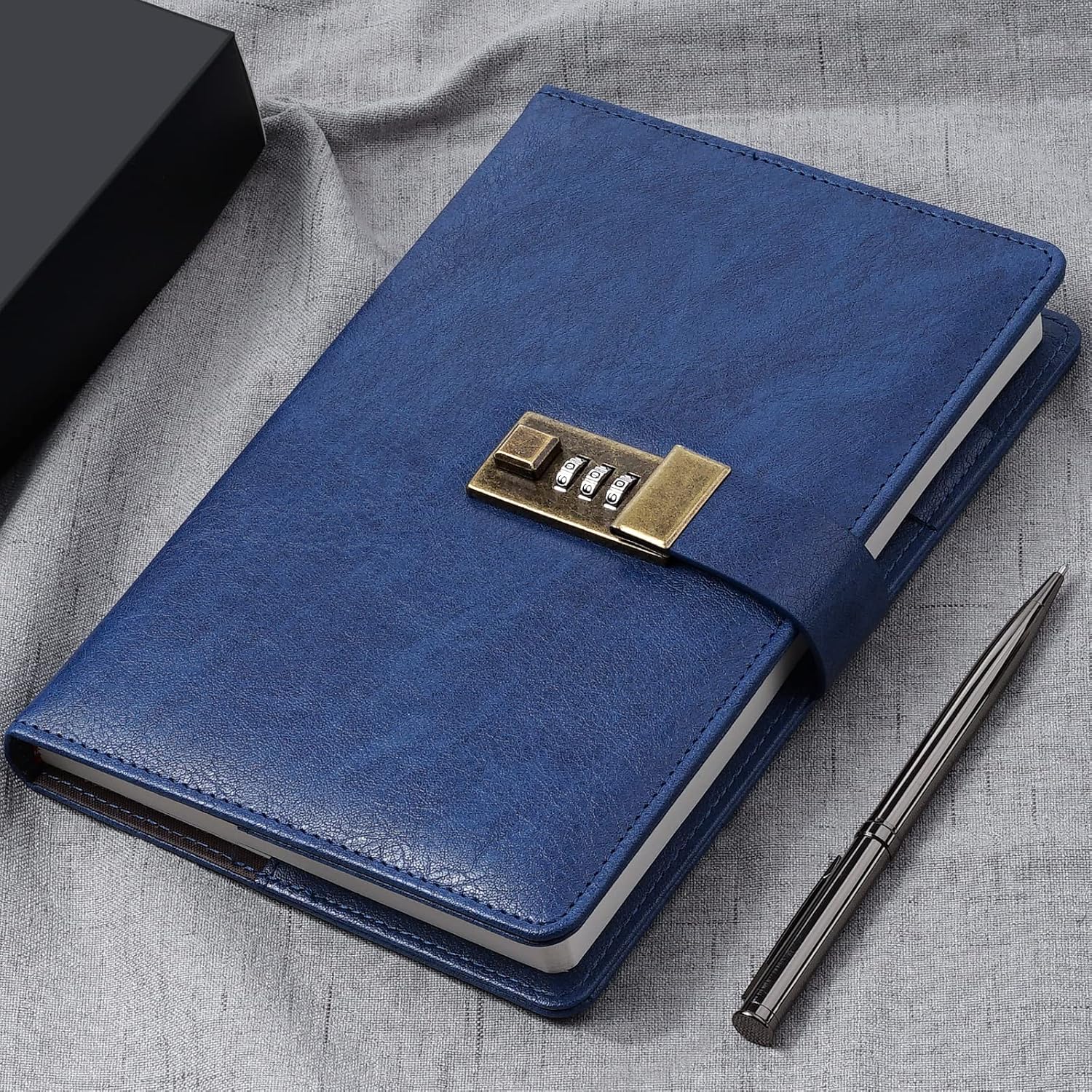 Thumbnail 5 de WEMATE Lock Diary with 240 pages A5