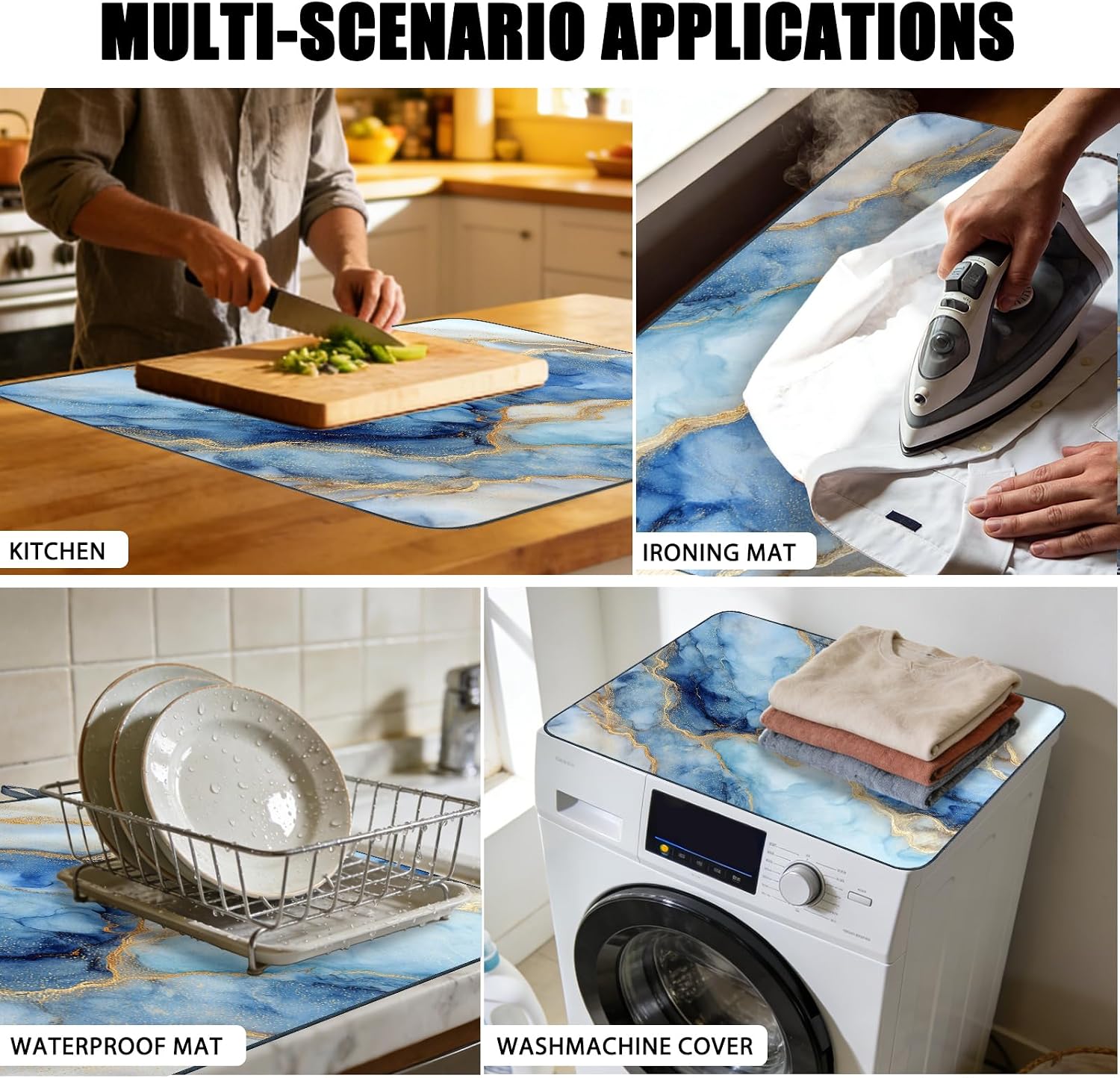 Detalle 1 de SEADER Stove Top Cover, 28.35 x 20.47 in