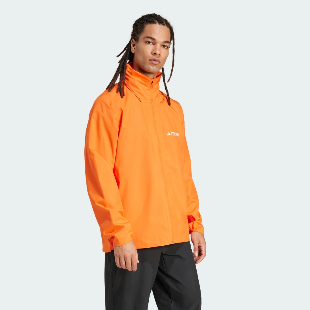 Thumbnail 2 de Chubasquero Multi Essentials 2L de Adidas – naranja