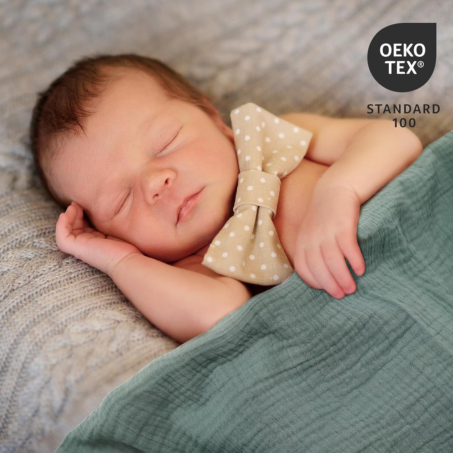 Thumbnail 2 de Soarwg Kids Muslin Swaddle Cloths 95×100cm Pack of 3