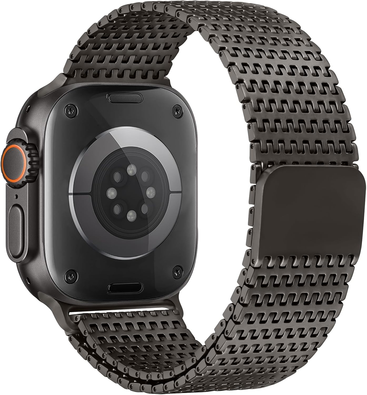 Detalle 2 de Anlinser Magnetic Stainless Steel Strap for Apple Watch Ultra & 49mm Models