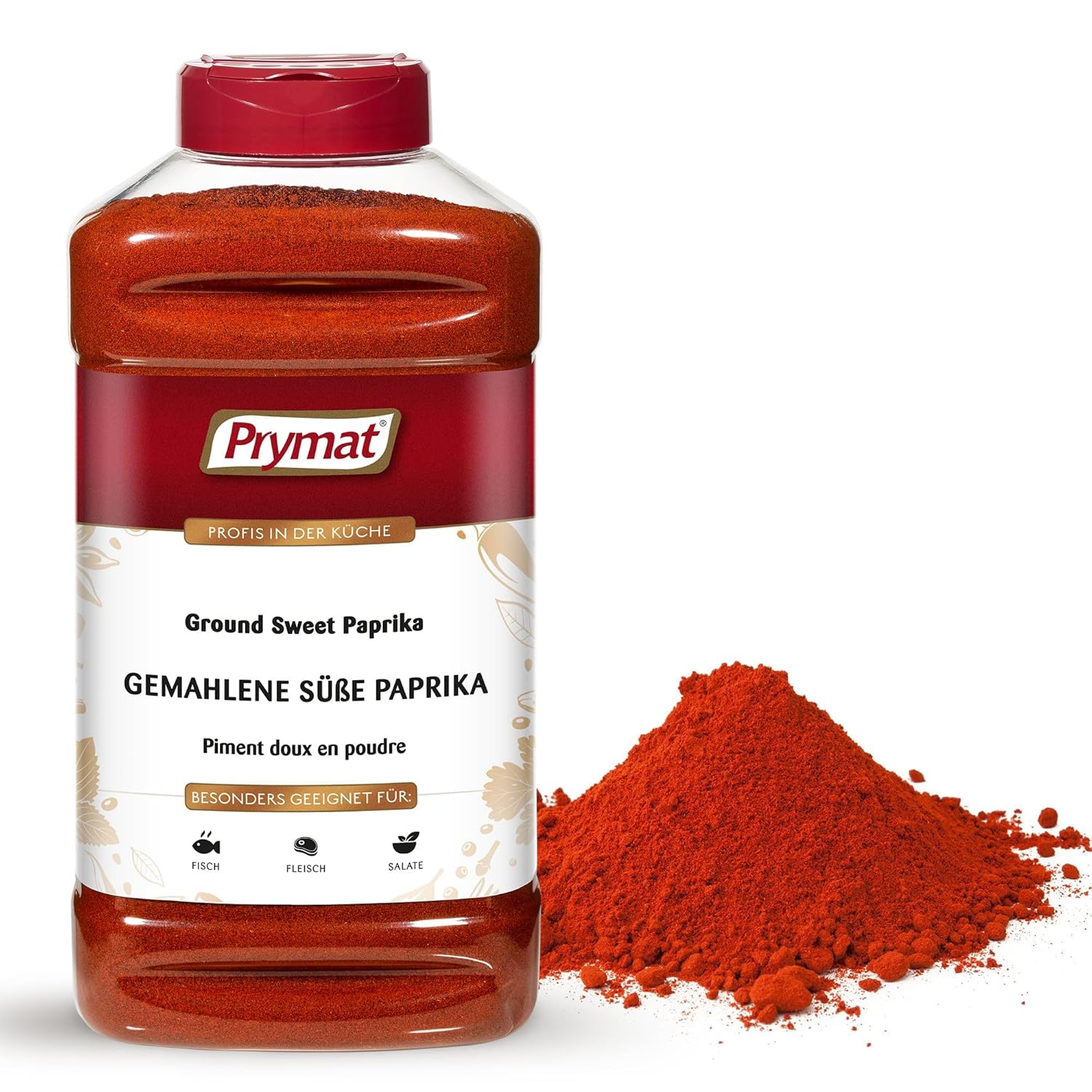 Thumbnail 1 de Prymat Süßes Paprikapulver 720 g – mild-würzig, fein gemahlen und farbgebend für Küche & Rezepte