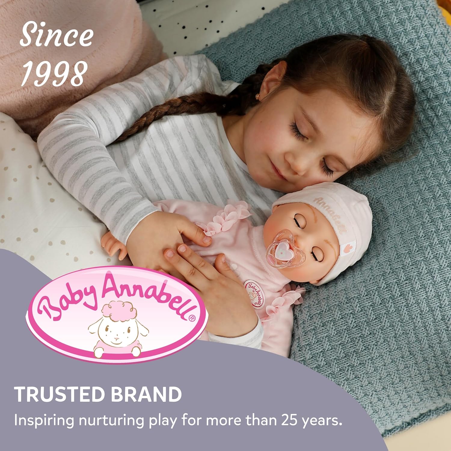 Thumbnail 6 de Baby Annabell Baby Doll Carrier with adjustable padded straps (front & back wear)