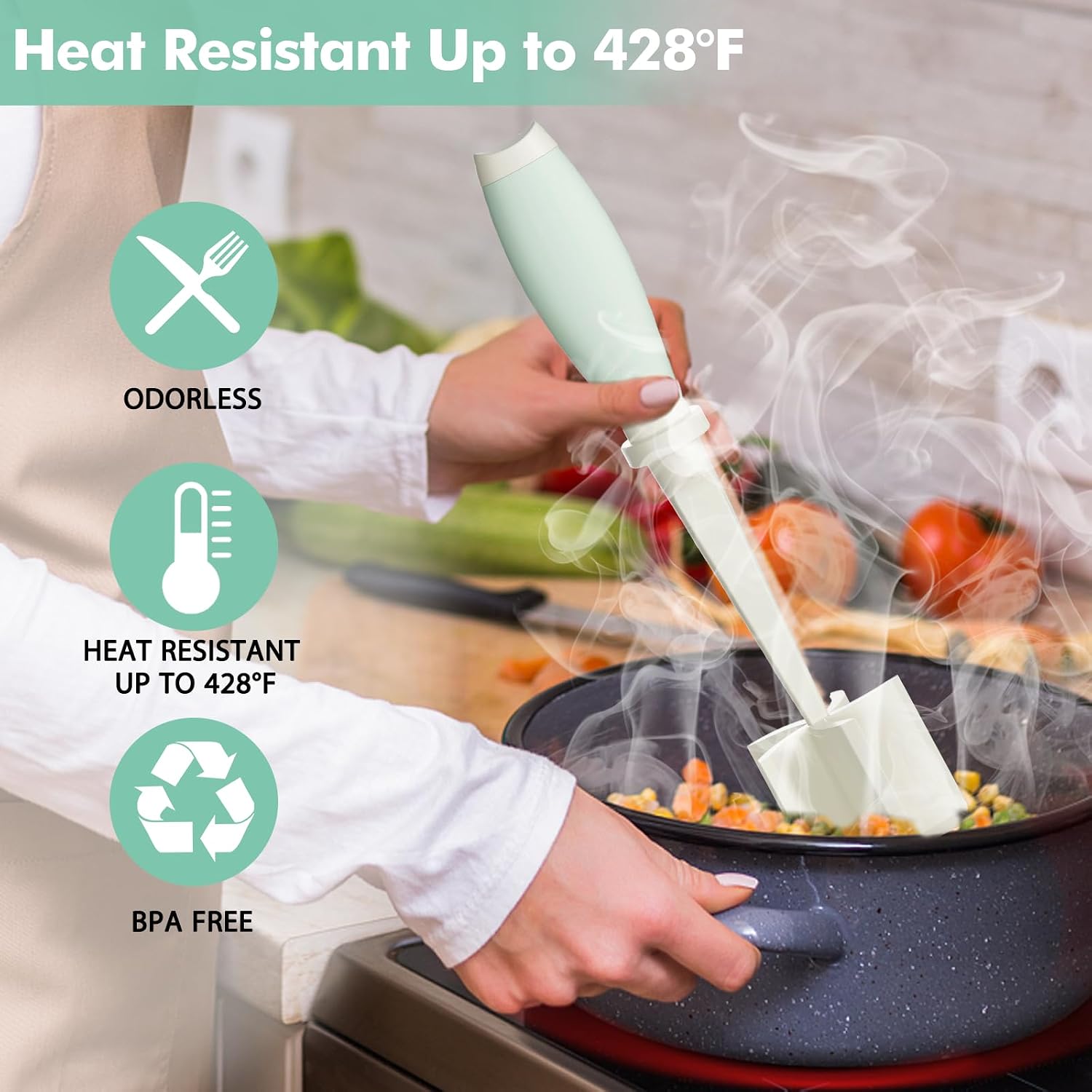 Thumbnail 2 de Meat Chopper Utensil in Nylon