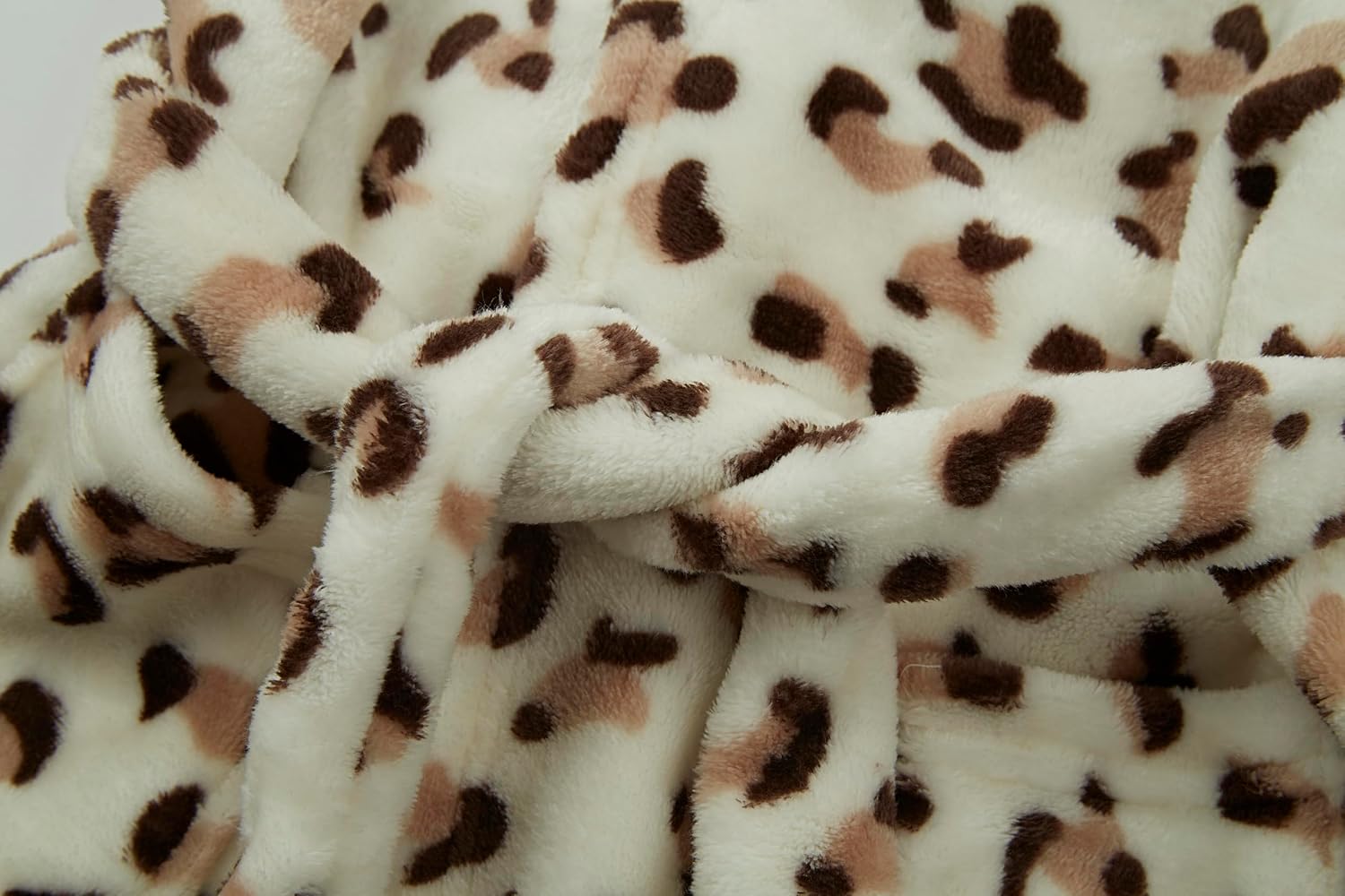 Thumbnail 4 de JZLPIN Children's Hooded Bathrobe – Soft Coral Fleece Kids Dressing Gown