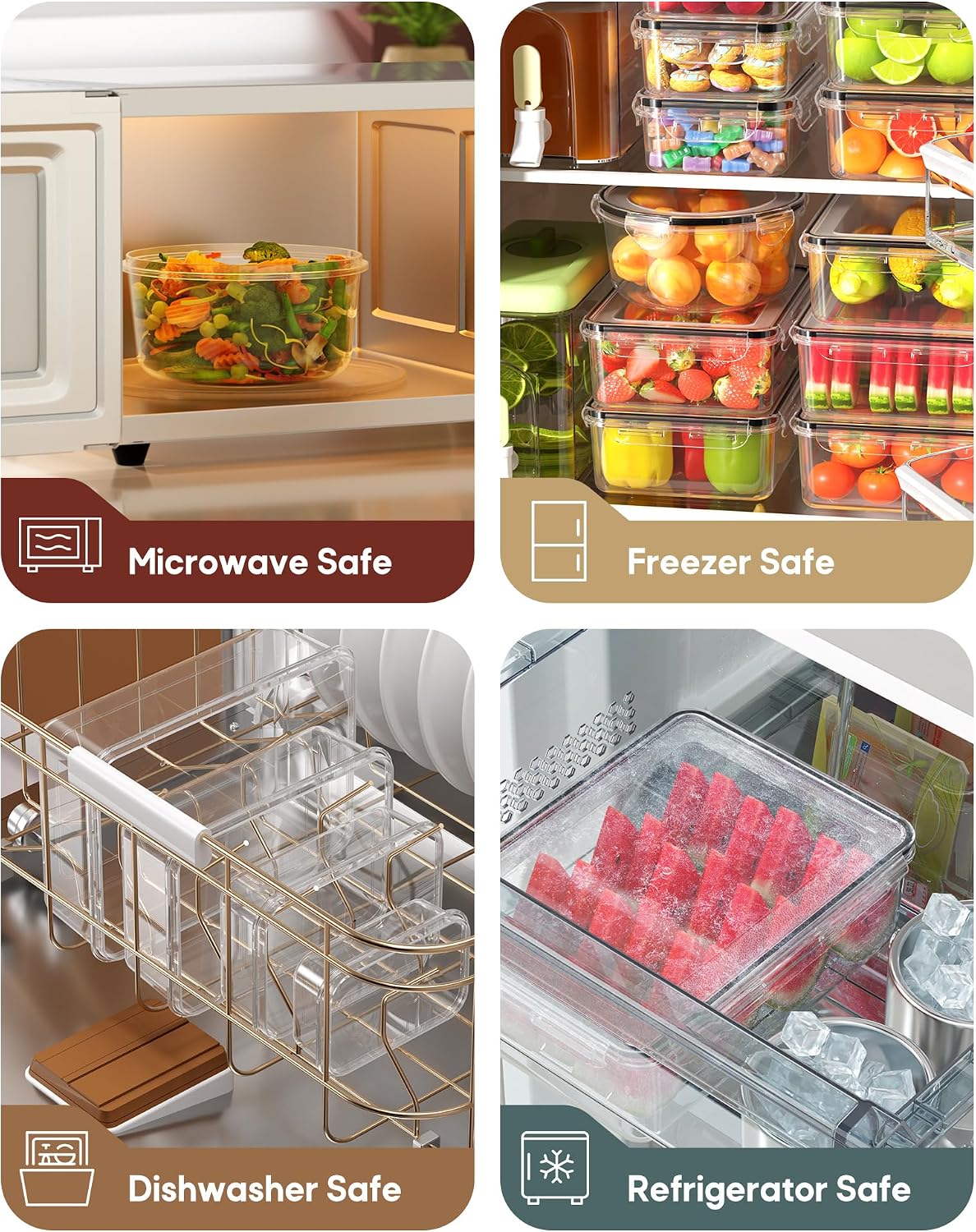Thumbnail 5 de 70 PCS Food Storage Containers Set 🍱