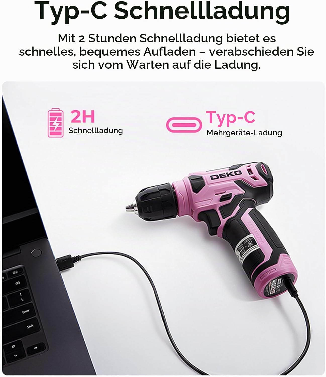 Thumbnail 6 de DEKO Werkzeugkiste 126-teilig