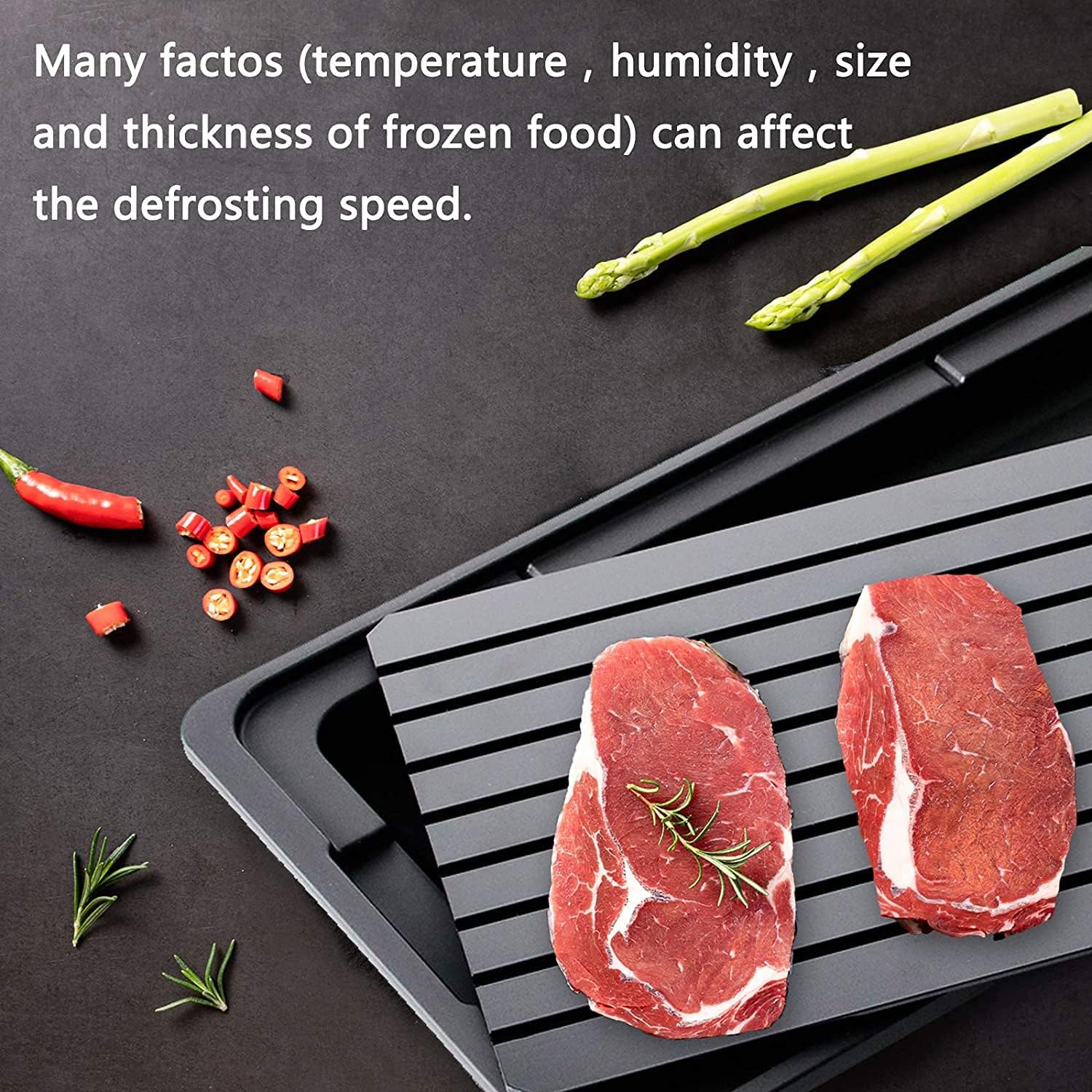 Thumbnail 5 de YUNDOOG JDB001 Defrosting Tray with 6mm Upgraded Drip Tray
