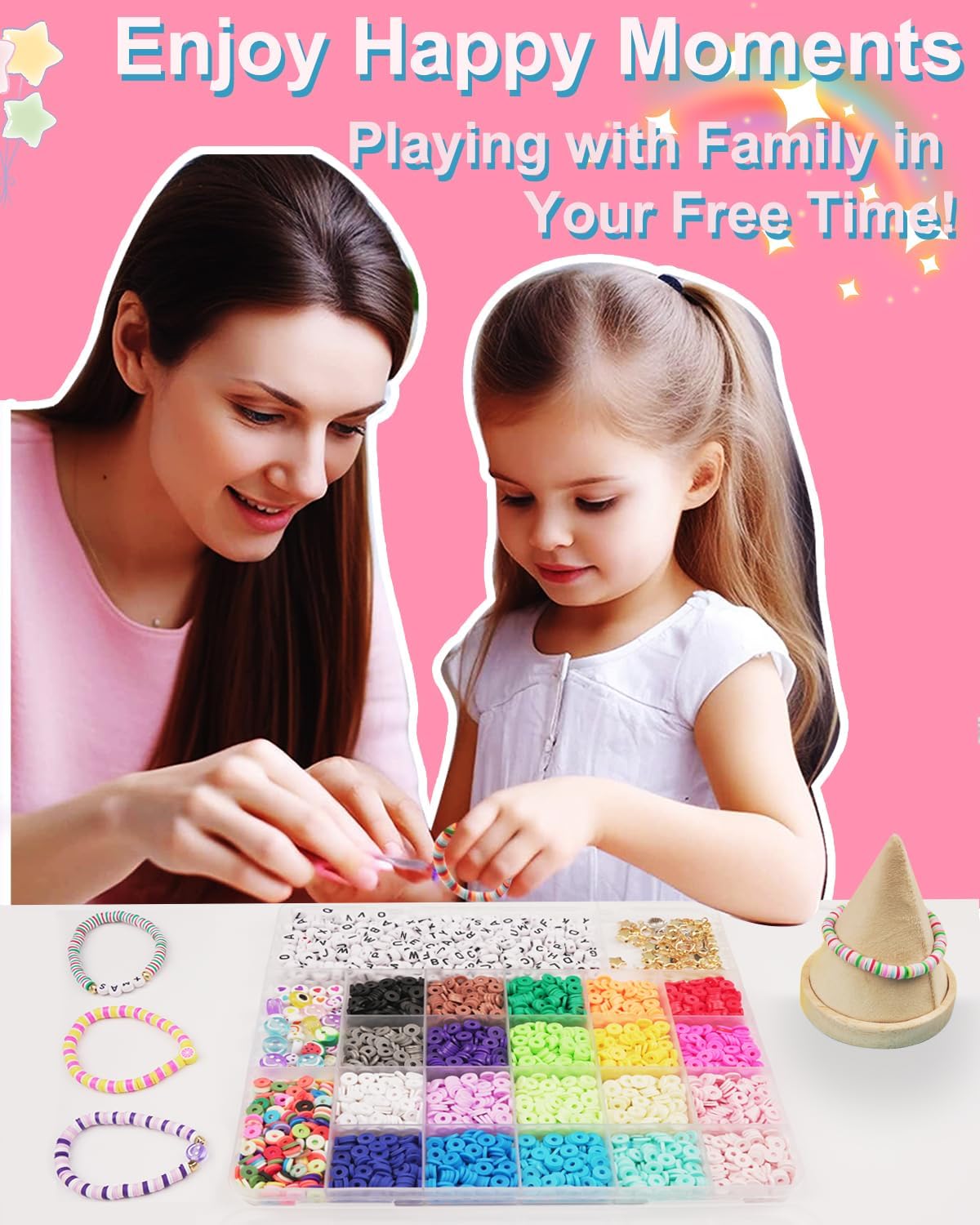 Thumbnail 5 de Mio Angle Bracelet Making Kit for Beginner – 5000Pcs All-in-One Jewelry Craft Set
