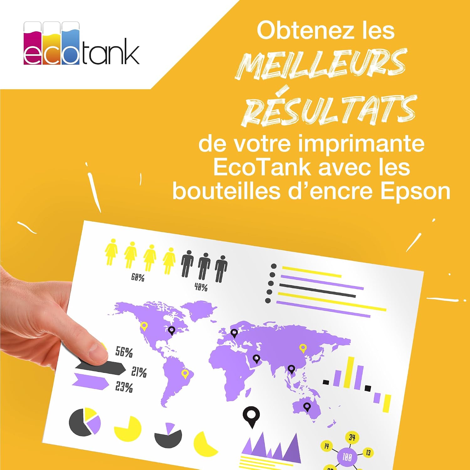 Thumbnail 3 de Epson 113 EcoTank 4-Colour Multipack