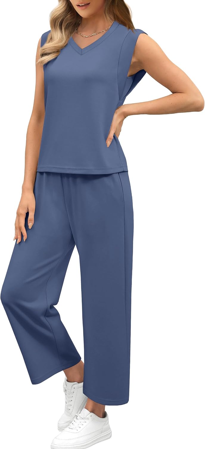Detalle de Sampeel Women's Two-Piece Set in Spacer Fabric