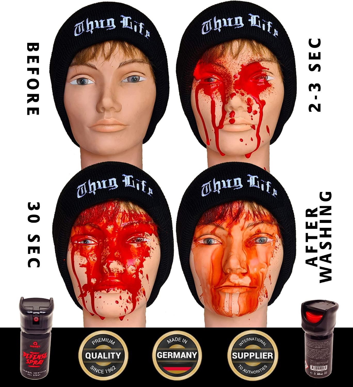 Thumbnail 4 de Spray Antiaggressione Legale in formato compatto con gel – Q honey, 40 ml