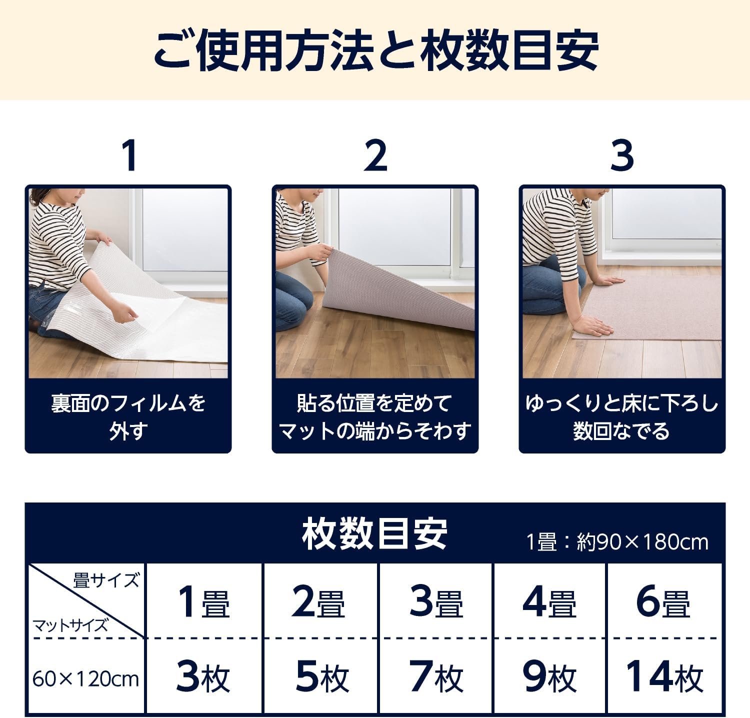 Thumbnail 4 de by Amazon ペット用ロングマット 60cm×120cm 吸着・撥水 フラットタイプ グレー 日本製