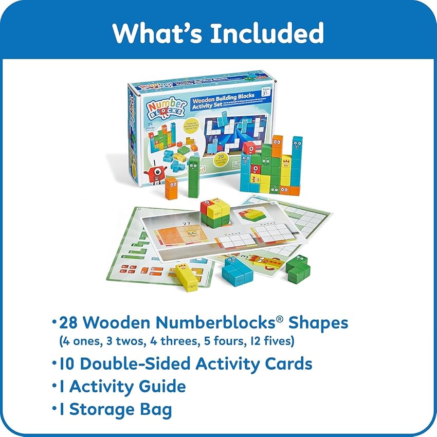 Detalle 2 de Learning Resources Numberblocks Kit 28 piezas, 3–5+ años