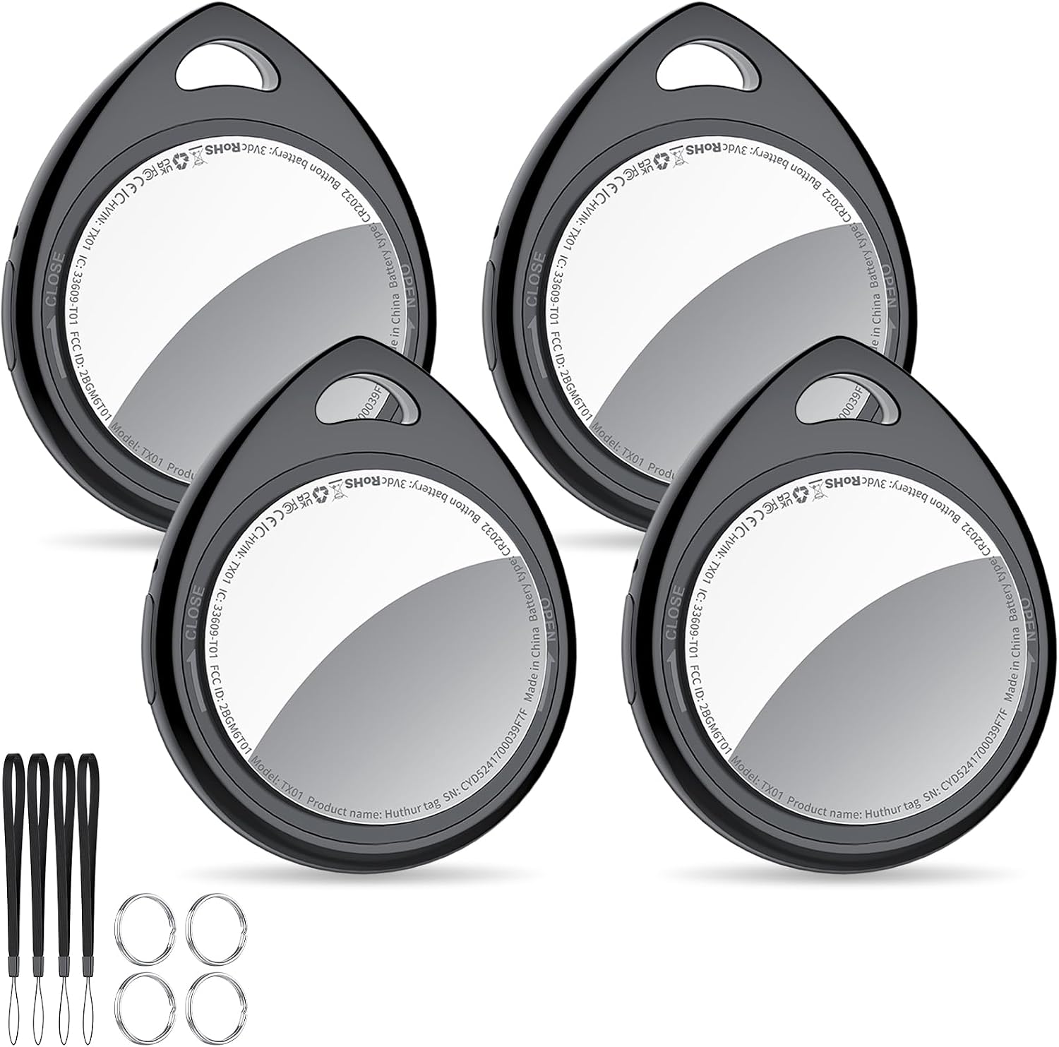 Detalle de QCOQ Air Tags 4 smart tracker Bluetooth