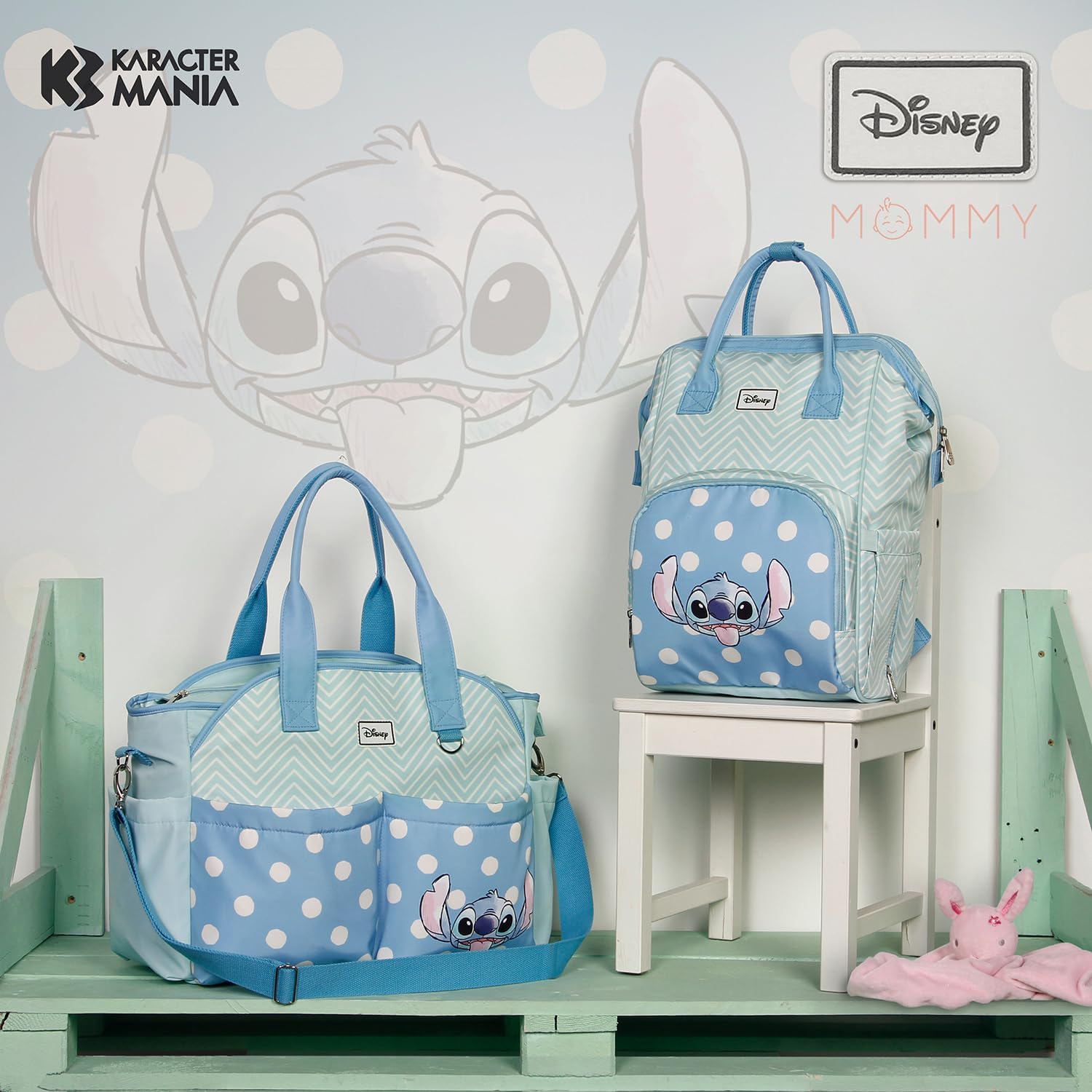 Thumbnail 6 de Lilo y Stitch Lovely-Mochila Mommy verde