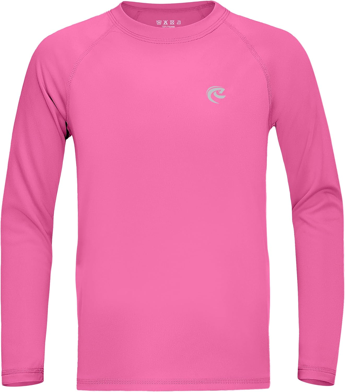 Detalle de Boys UPF 50+ Swim Shirt Long Sleeve with 1 or 2 Pack UV Sun Protection Rash Guard