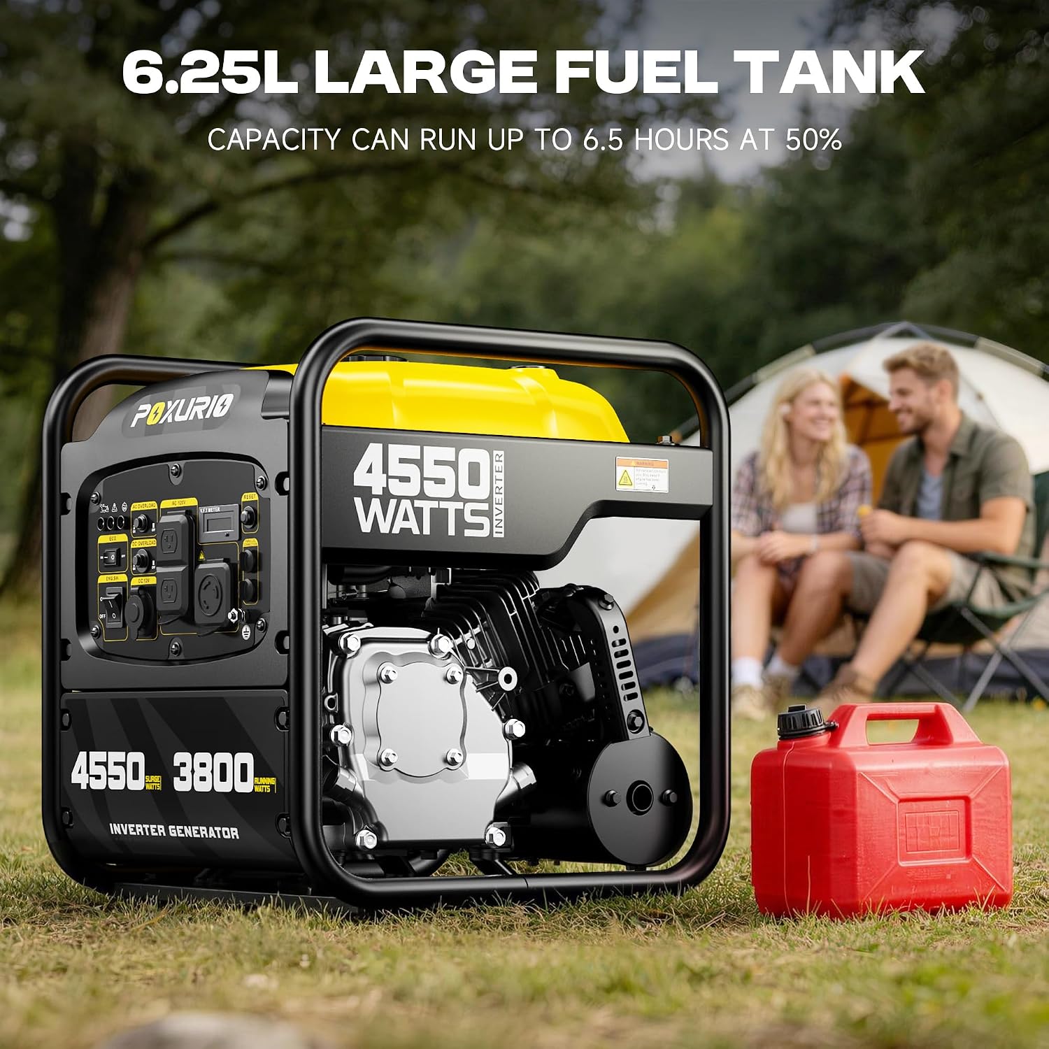 Thumbnail 6 de POXURIO portable inverter generator 4550 watts