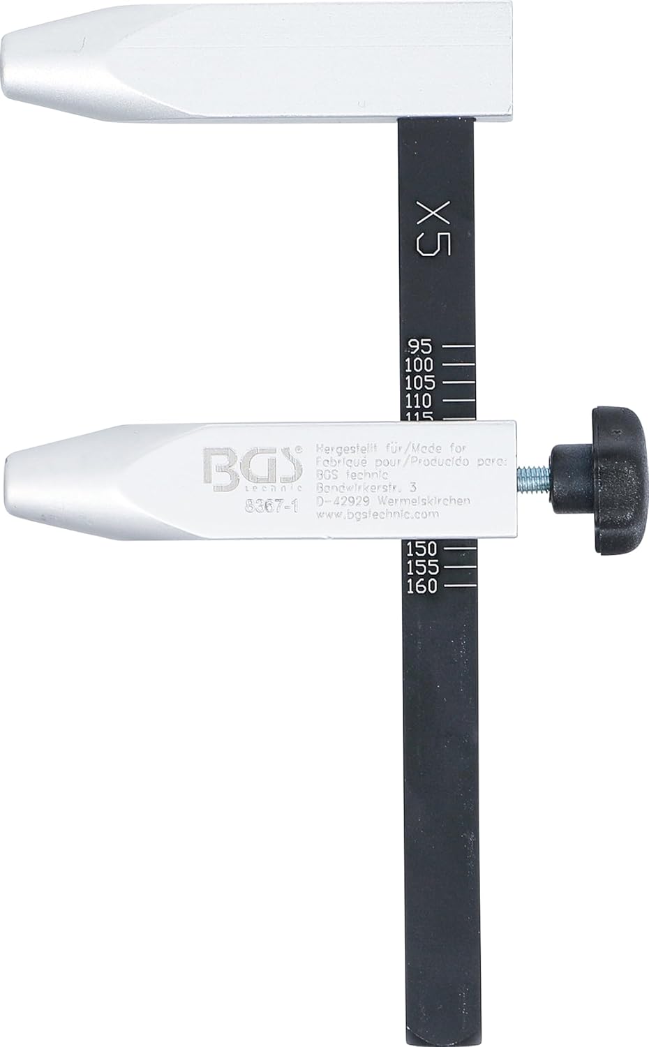 Thumbnail 3 de Jauge d’entraxe BGS 8367-1, aluminium