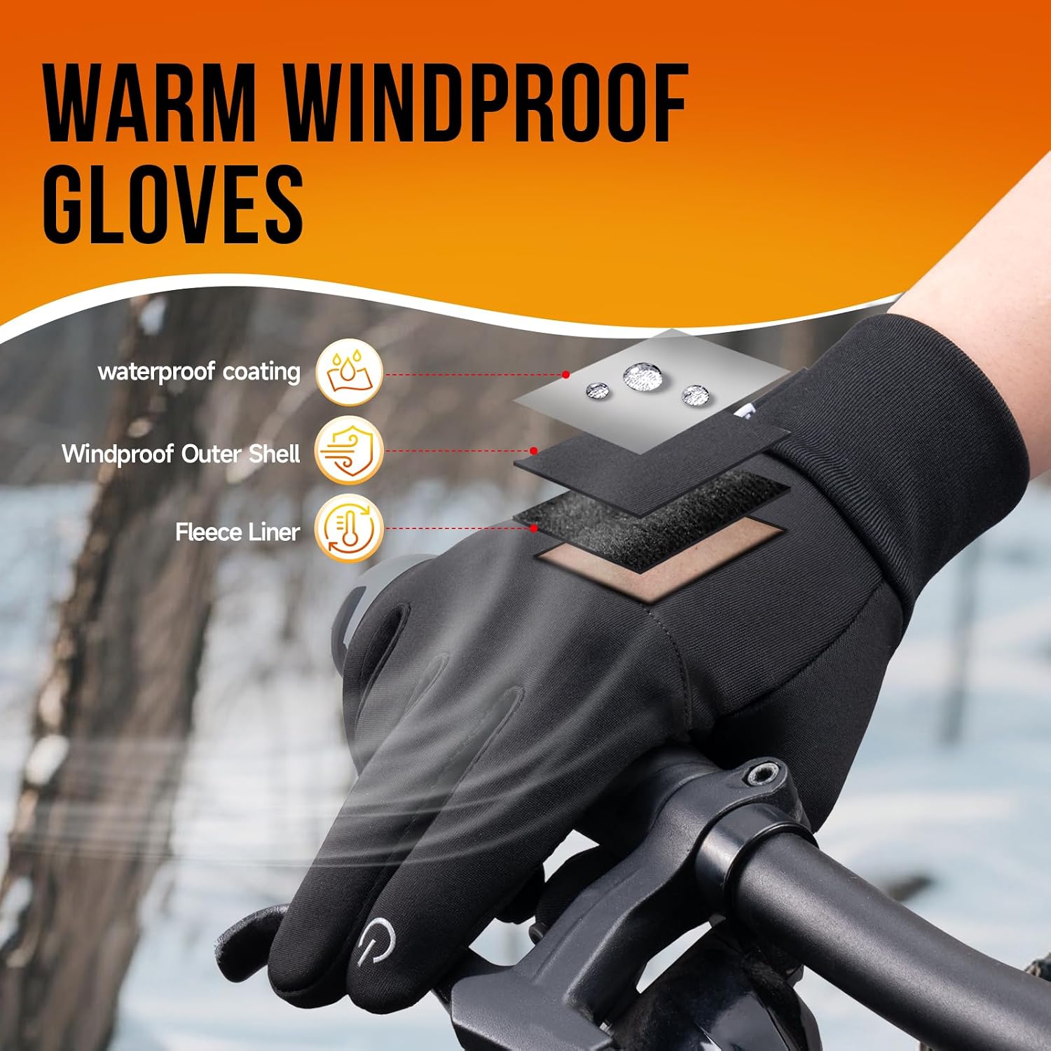 Thumbnail 3 de Benirap Winter Gloves