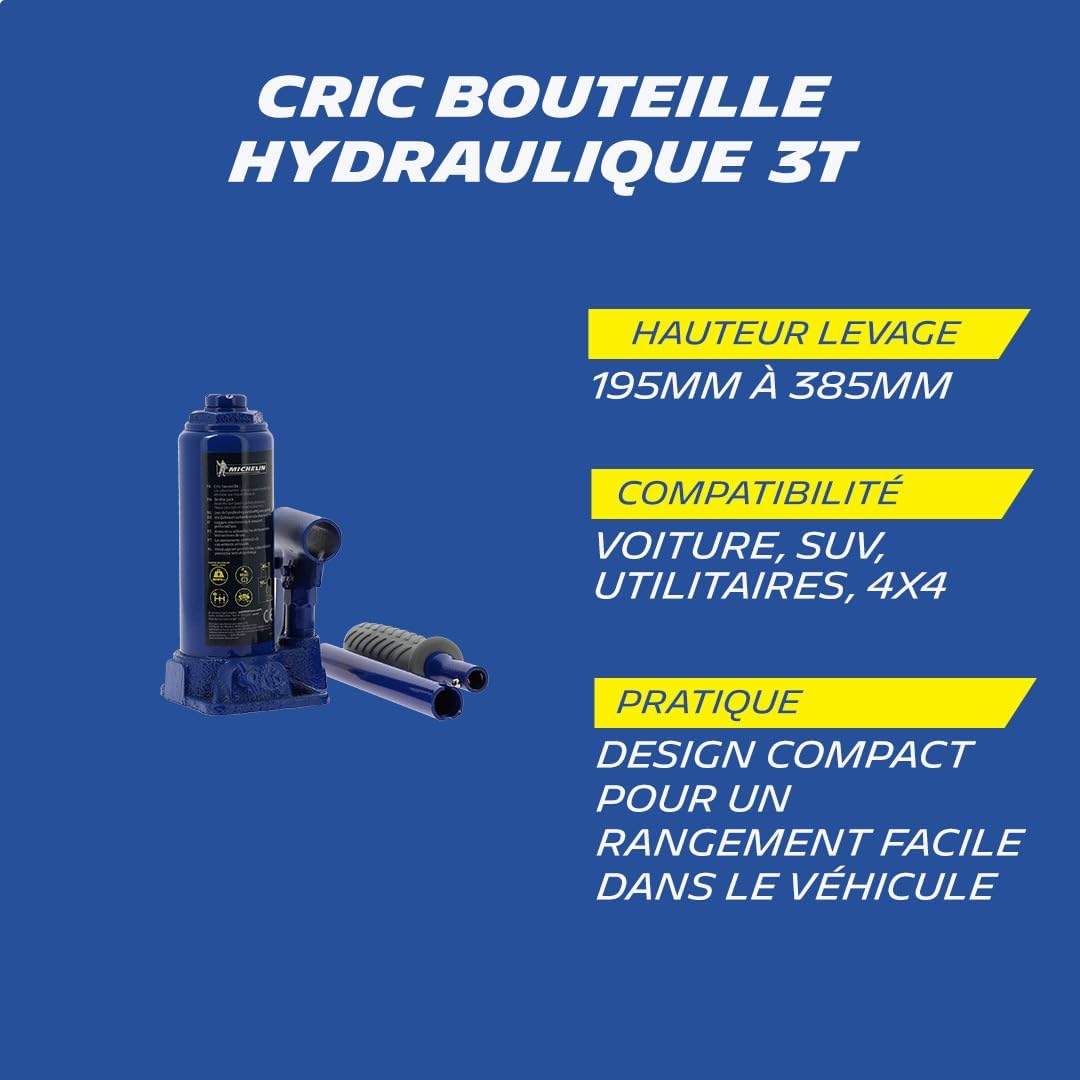 Detalle 2 de Cric hydraulique Michelin 3T pour levage
