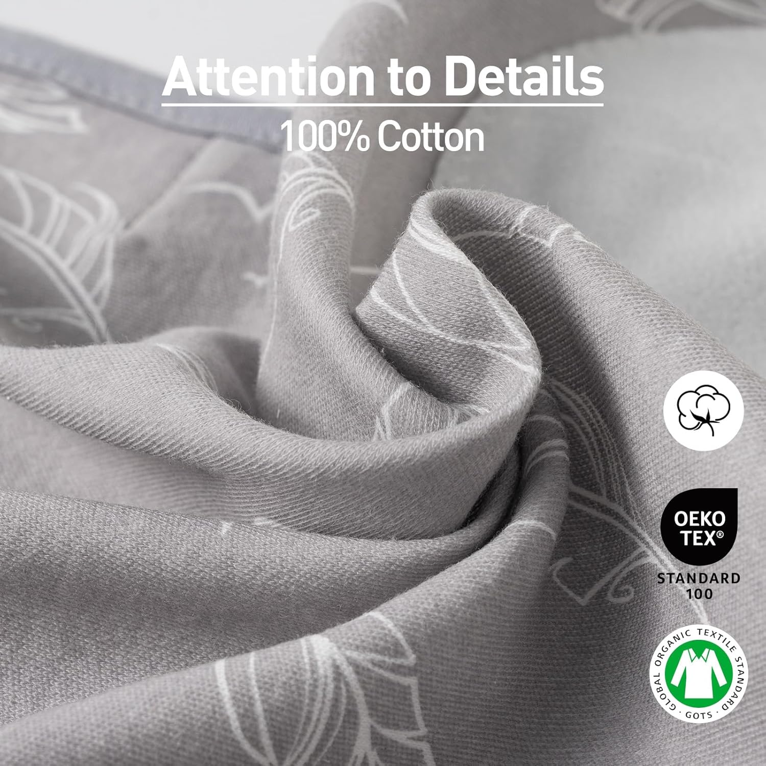 Detalle 2 de GLLQUEN BABY swaddle wraps, 3 pack