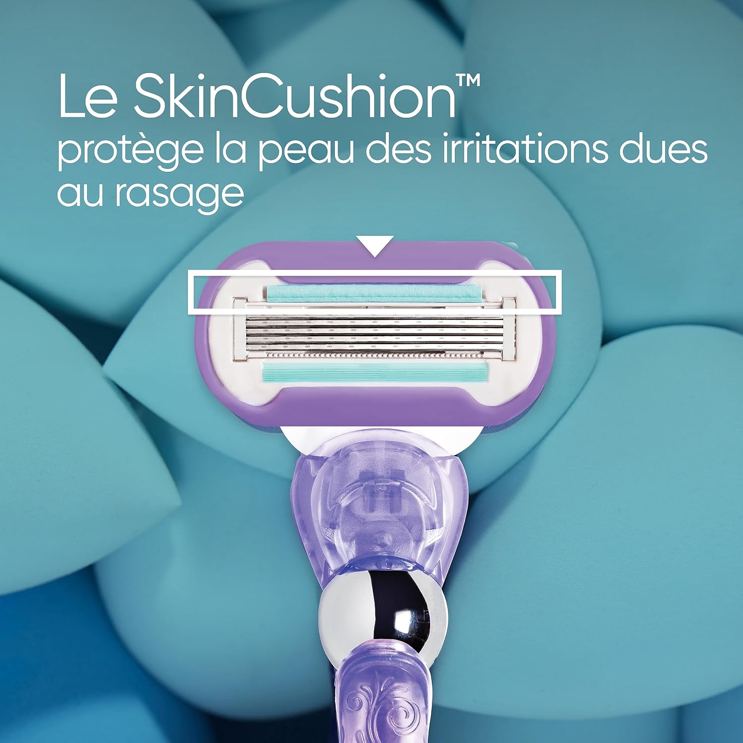 Detalle de Gillette Venus Recharges 10 unités, 5 lames pour peau sensible 🪒