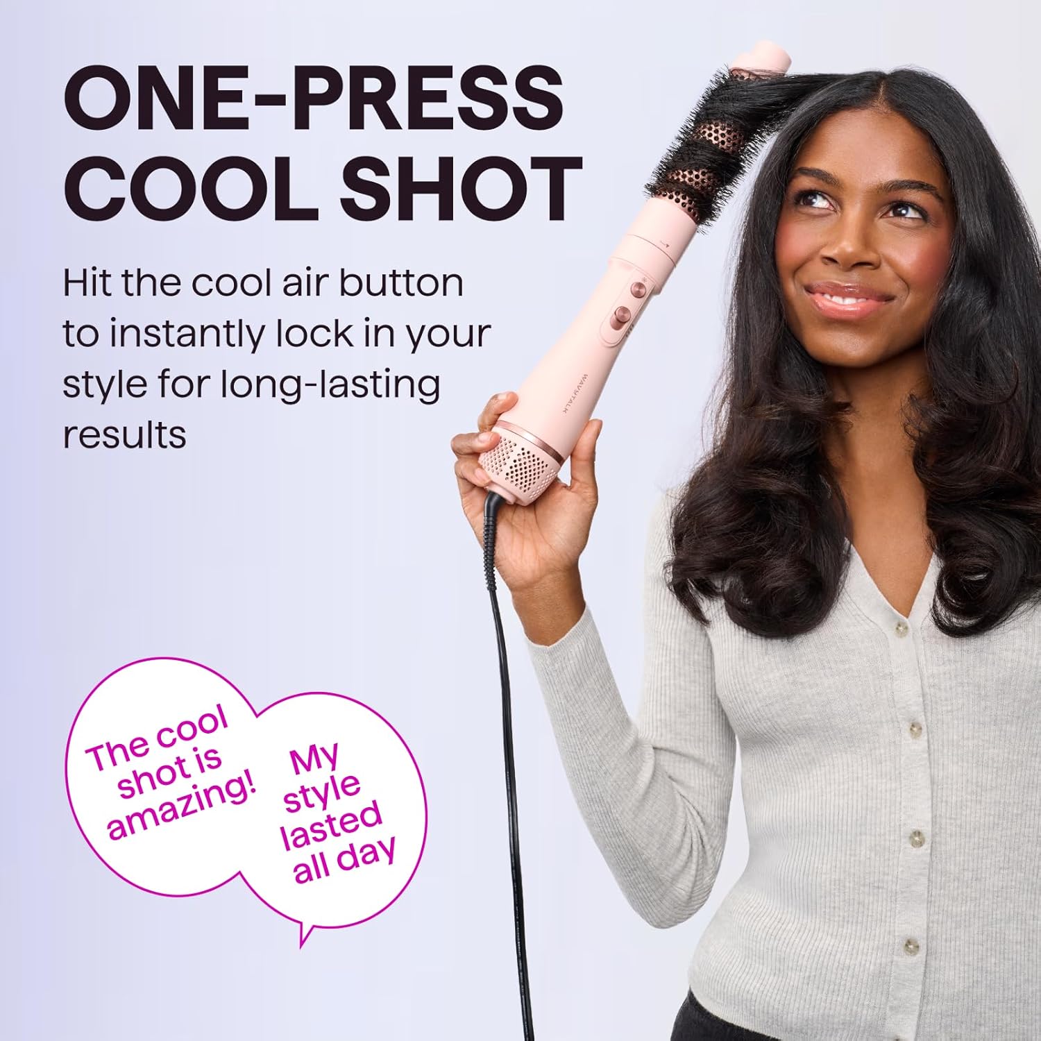 Thumbnail 5 de Wavytalk Hair Dryer Brush – 5-in-1 Air Sculp UK Plug 💇♀