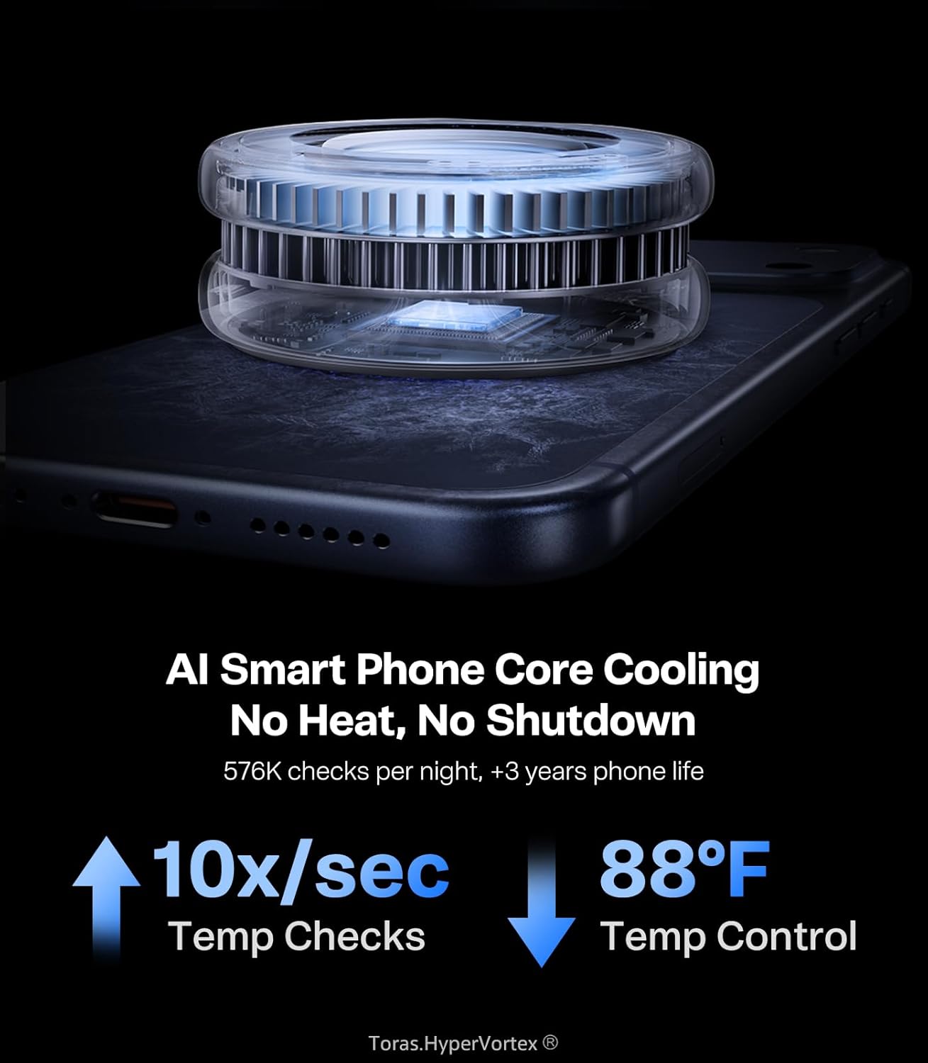 Thumbnail 4 de TORRAS PolarCircle Qi2.2 25W Magnetic Wireless Charger