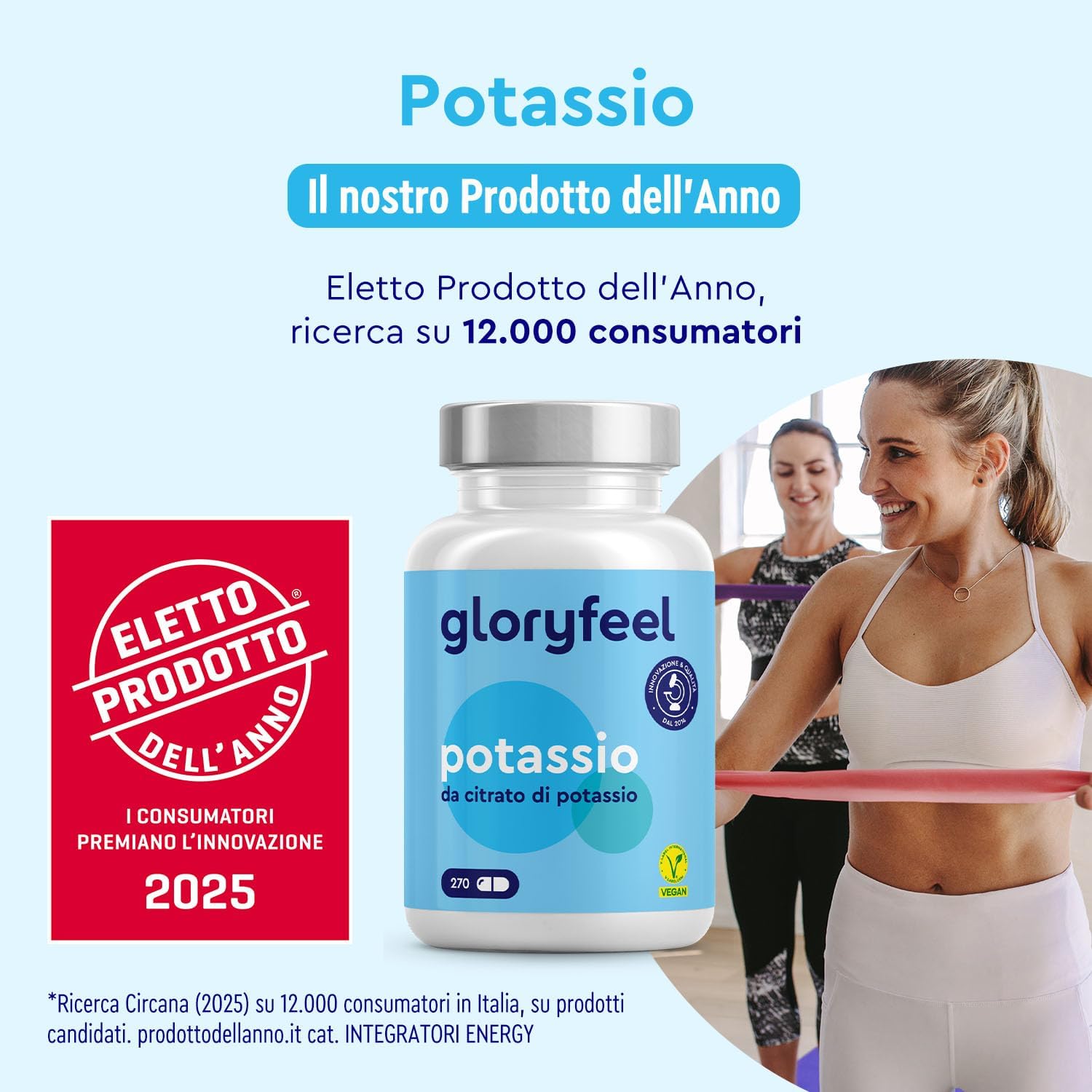 Detalle 2 de Potassio Integratore 270 capsule 💊